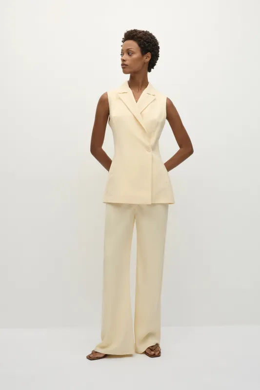 Florine Pant Butter - Final Sale sold by Faithfull the Brand