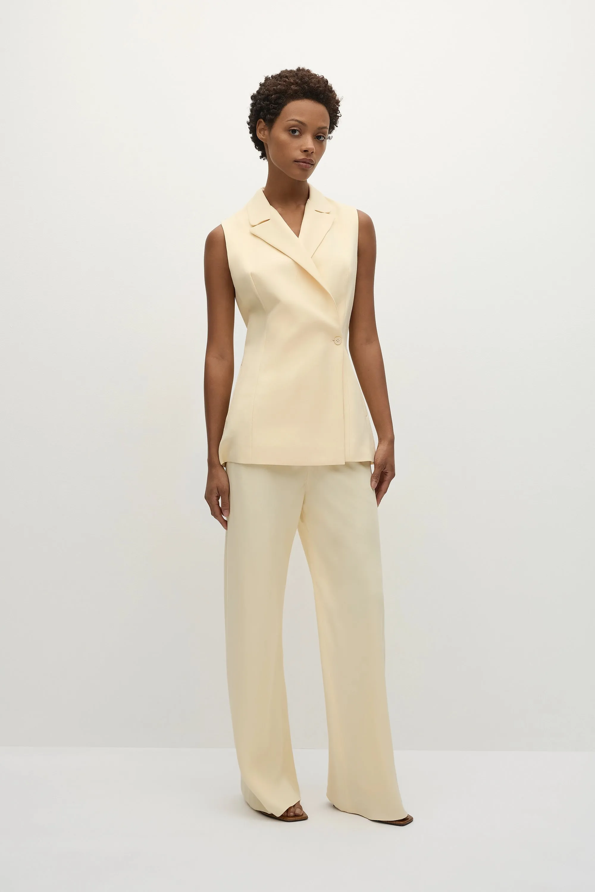 Florine Pant Butter - Final Sale sold by Faithfull the Brand product image thumbnail 3