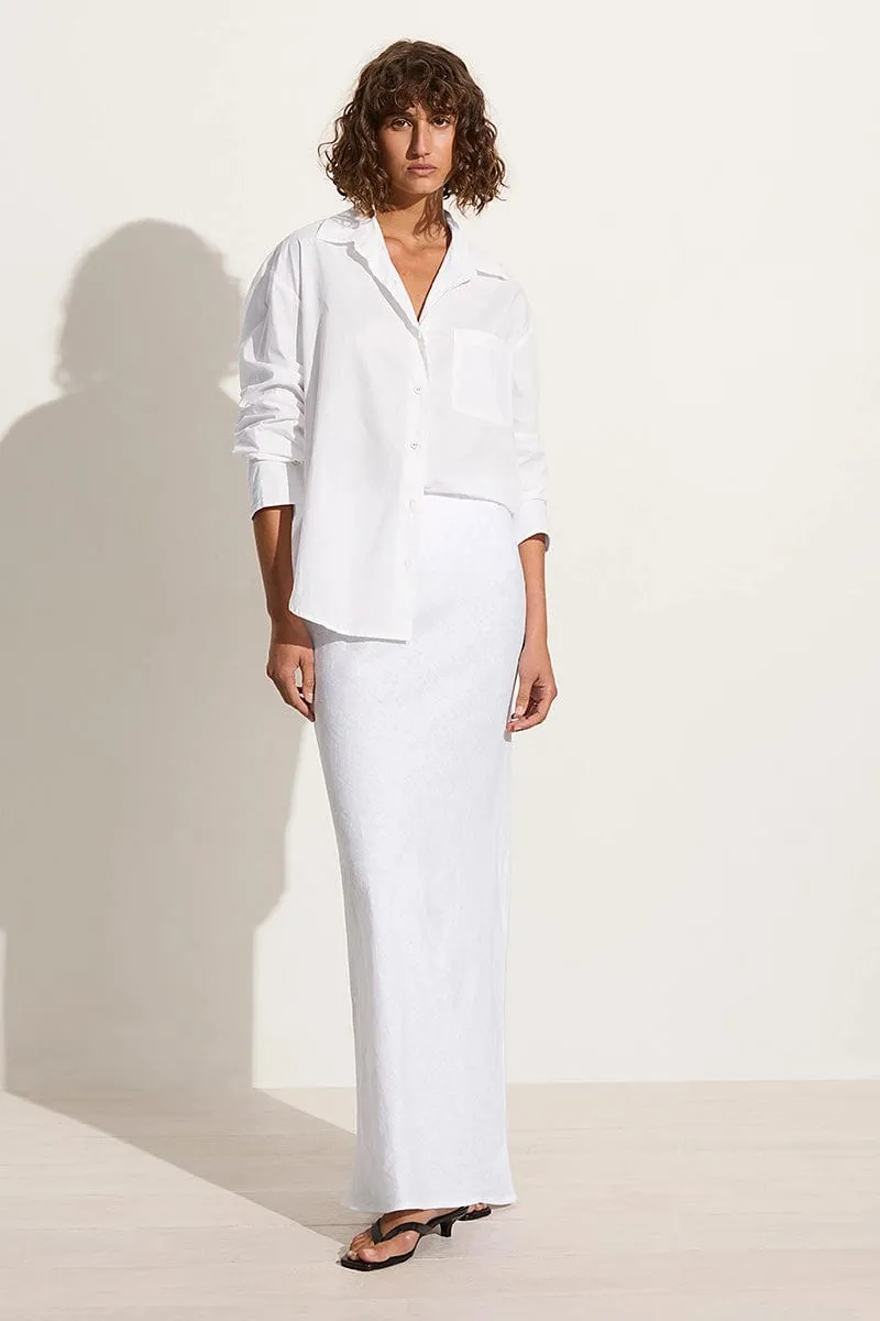 Mirabella Shirt White sold by Faithfull the Brand