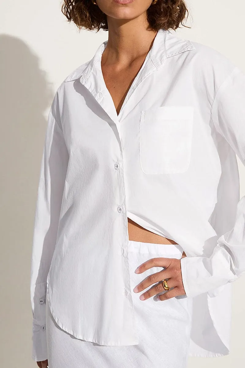 Mirabella Shirt White sold by Faithfull the Brand product image thumbnail 5
