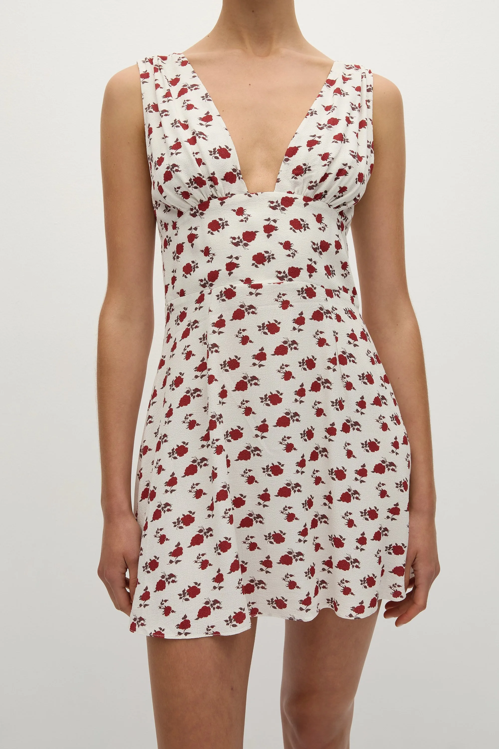 Mela Mini Dress Hazy Rose Deep Red sold by Faithfull the Brand product image thumbnail 2