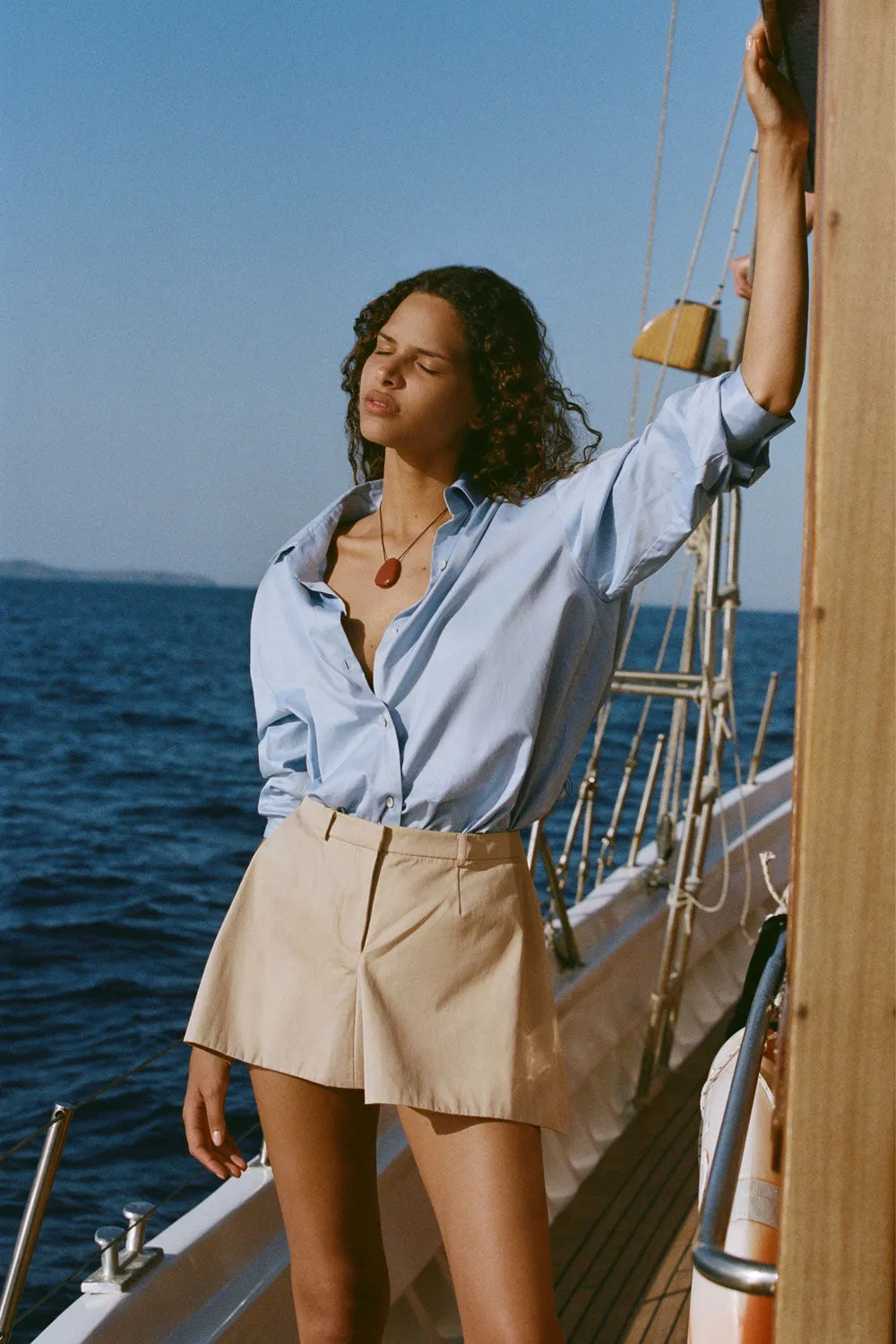 Sable Mini Skirt Fawn sold by Faithfull the Brand product image thumbnail 2