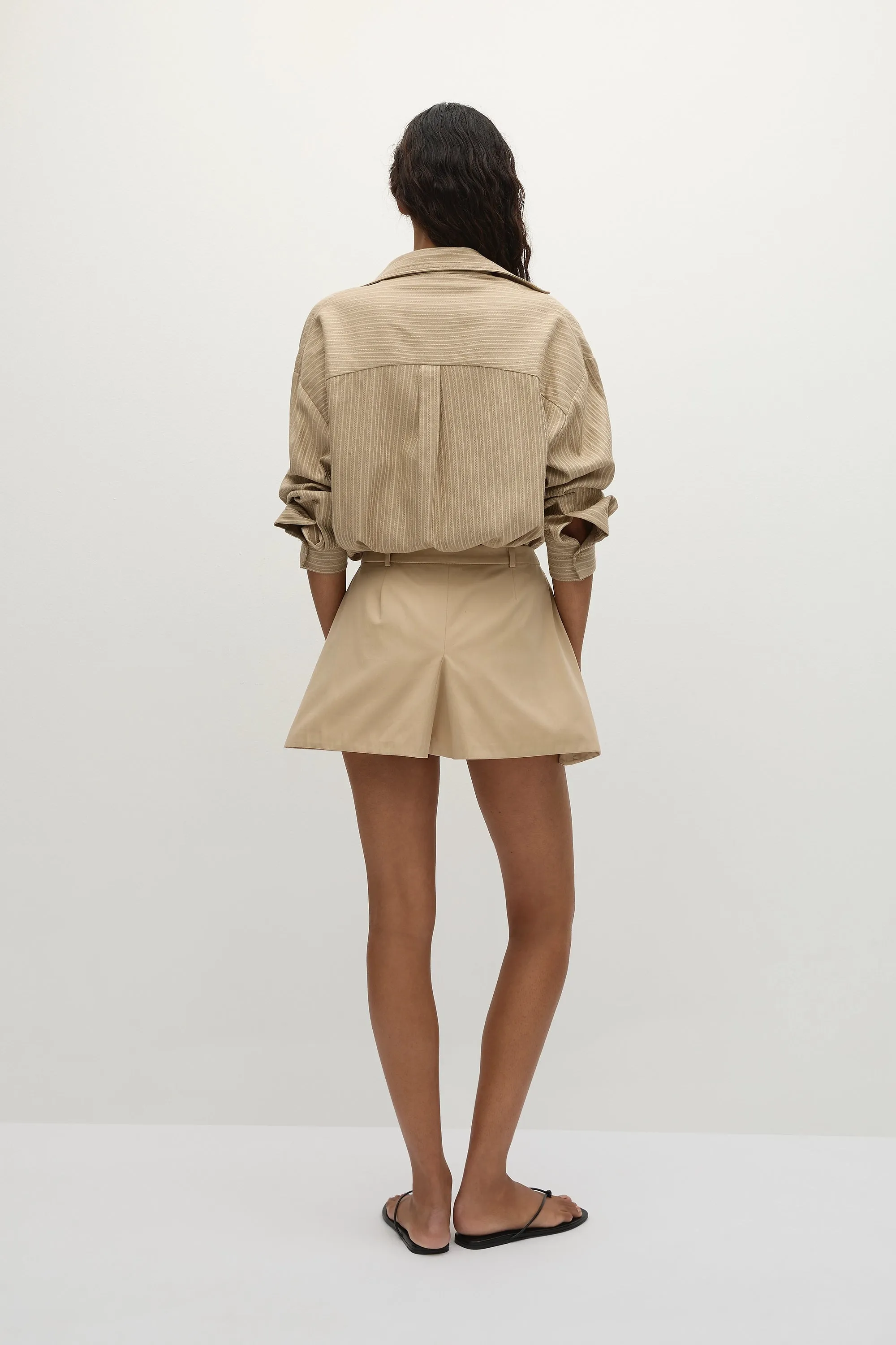 Sable Mini Skirt Fawn sold by Faithfull the Brand product image thumbnail 5