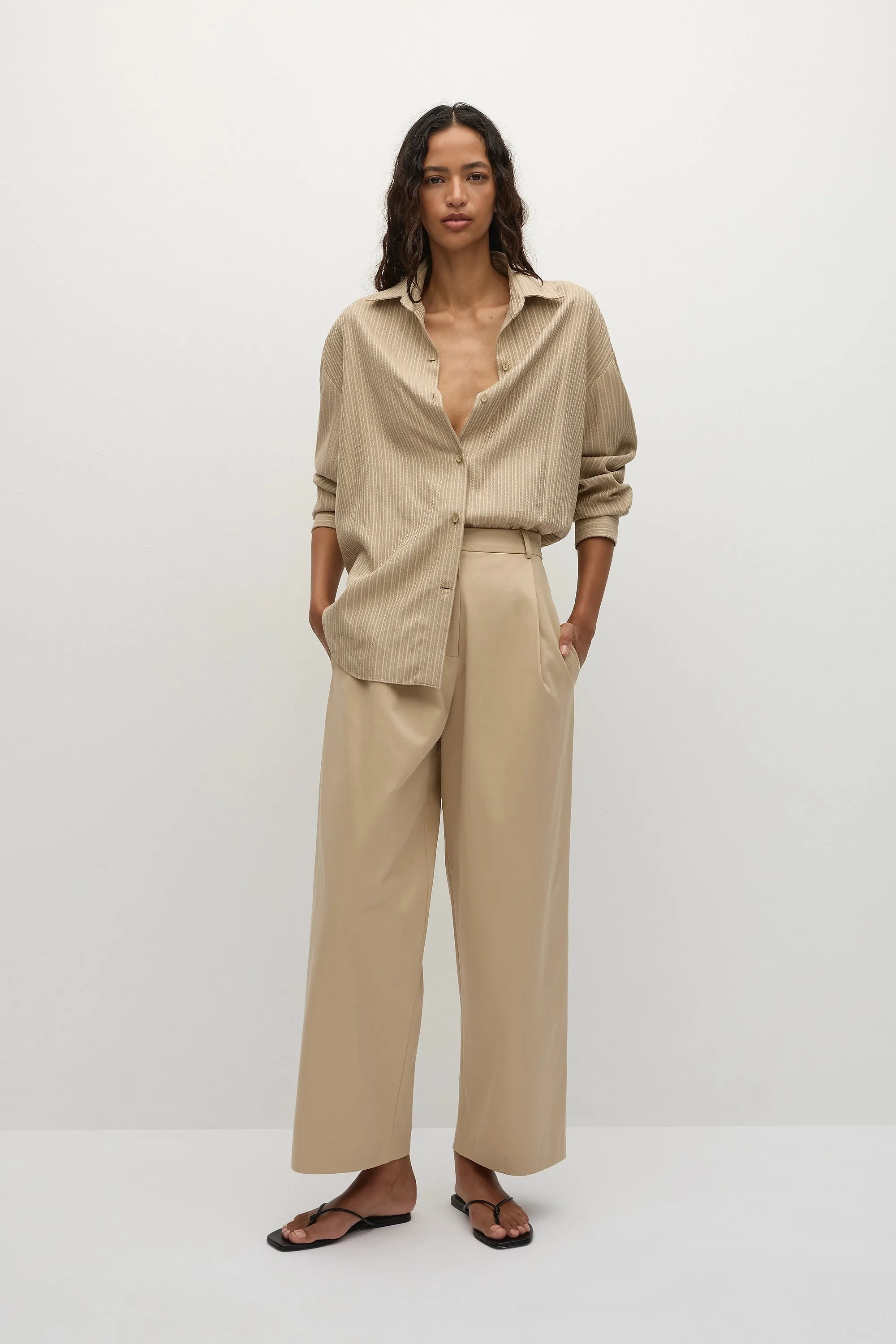 Sable Trouser Fawn sold by Faithfull the Brand product image thumbnail 3