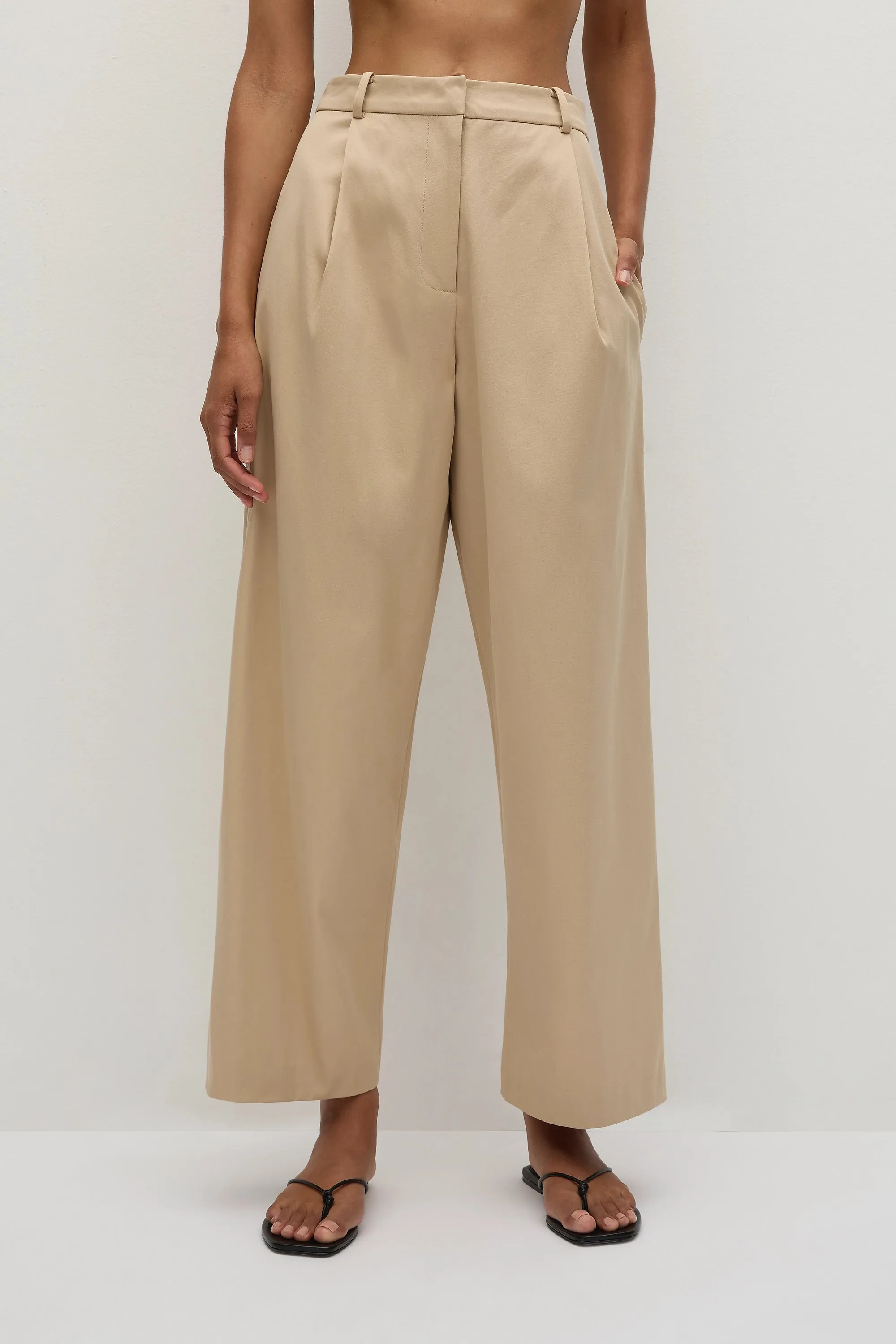 Sable Trouser Fawn sold by Faithfull the Brand product image thumbnail 2