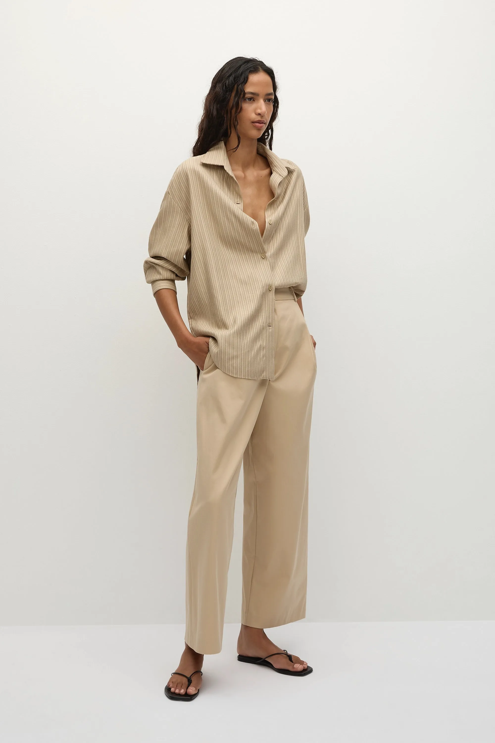 Sable Trouser Fawn sold by Faithfull the Brand product image thumbnail 4