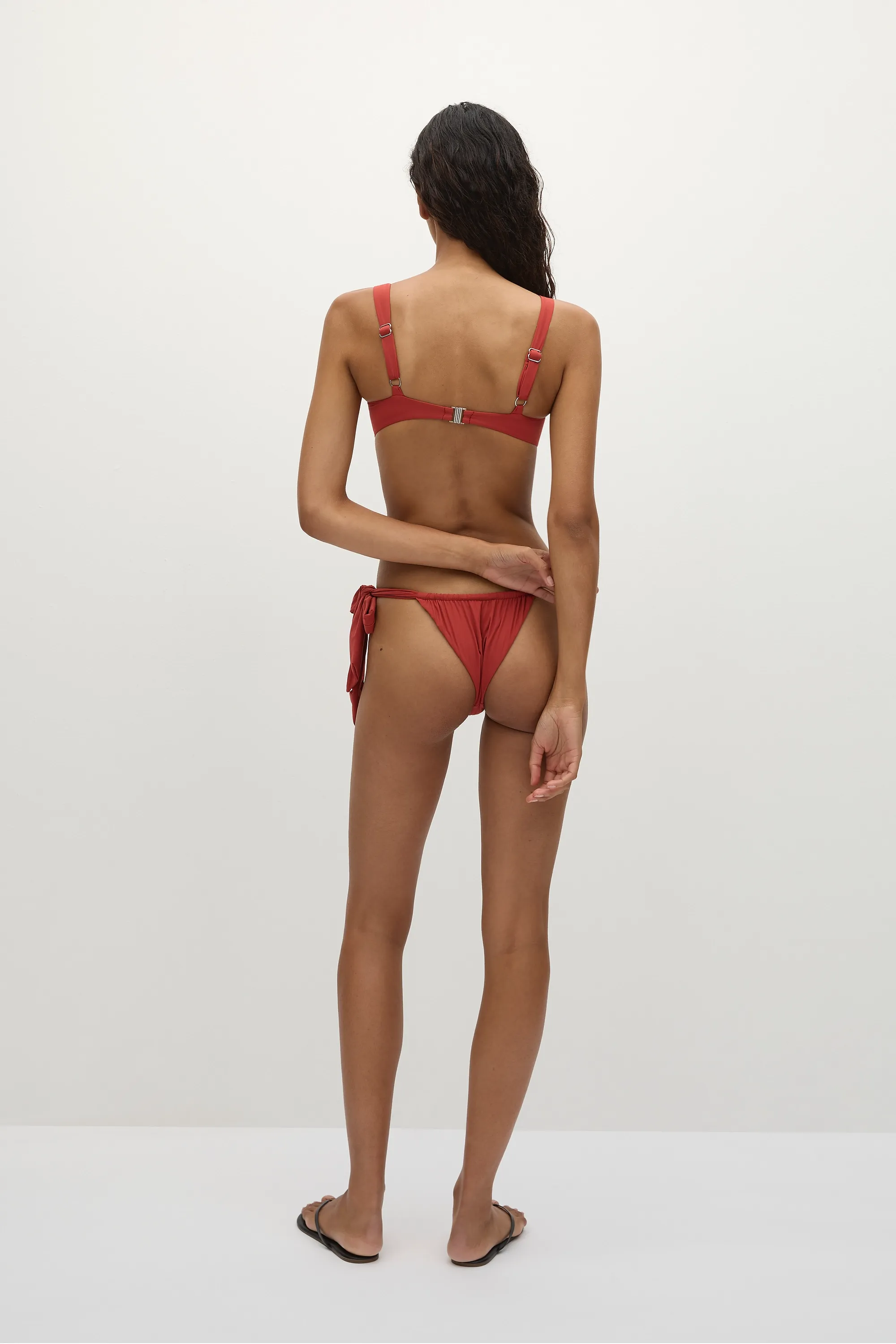 Sol Bikini Top Amber sold by Faithfull the Brand product image thumbnail 4