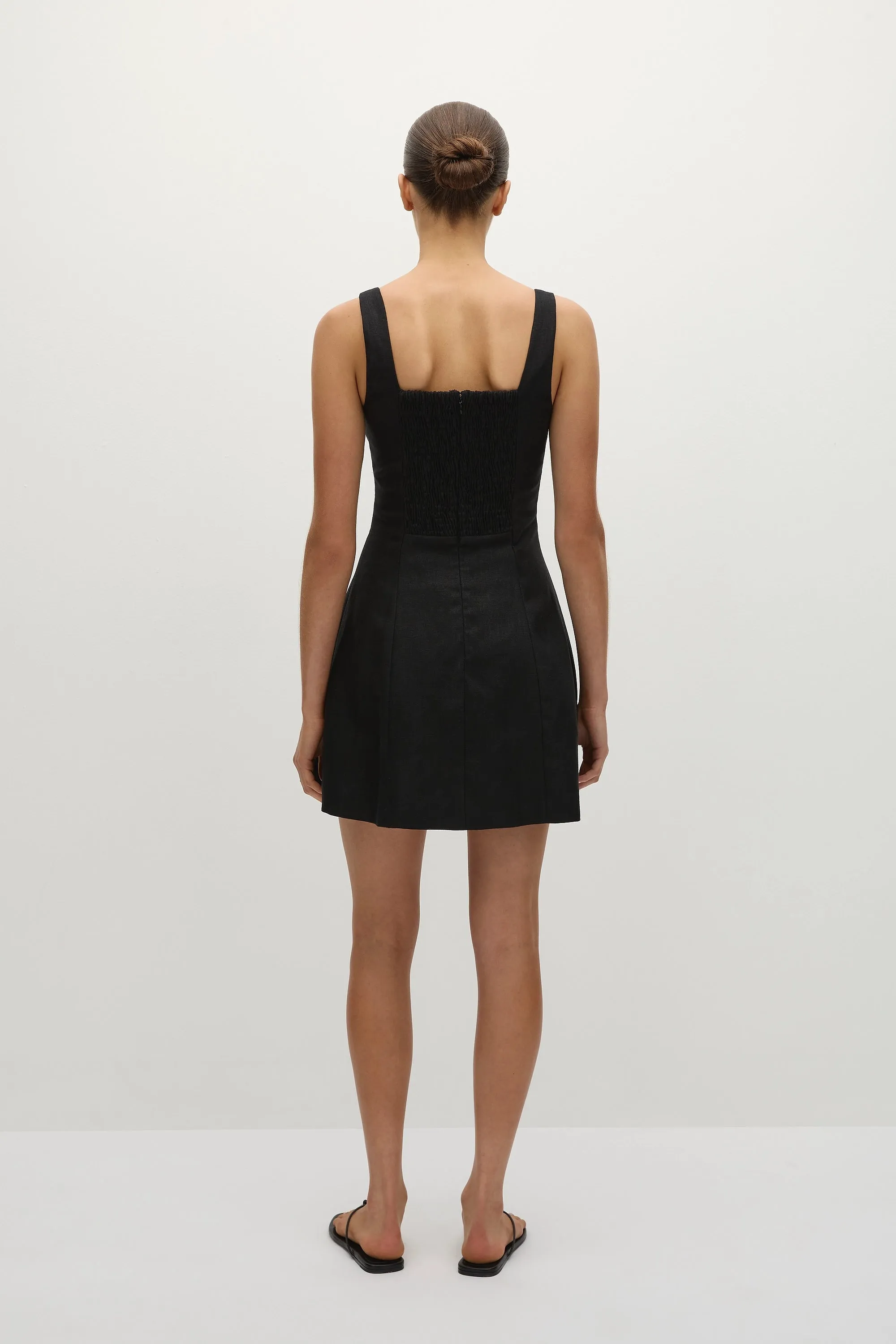 Felice Mini Dress Black - Final Sale sold by Faithfull the Brand product image thumbnail 4