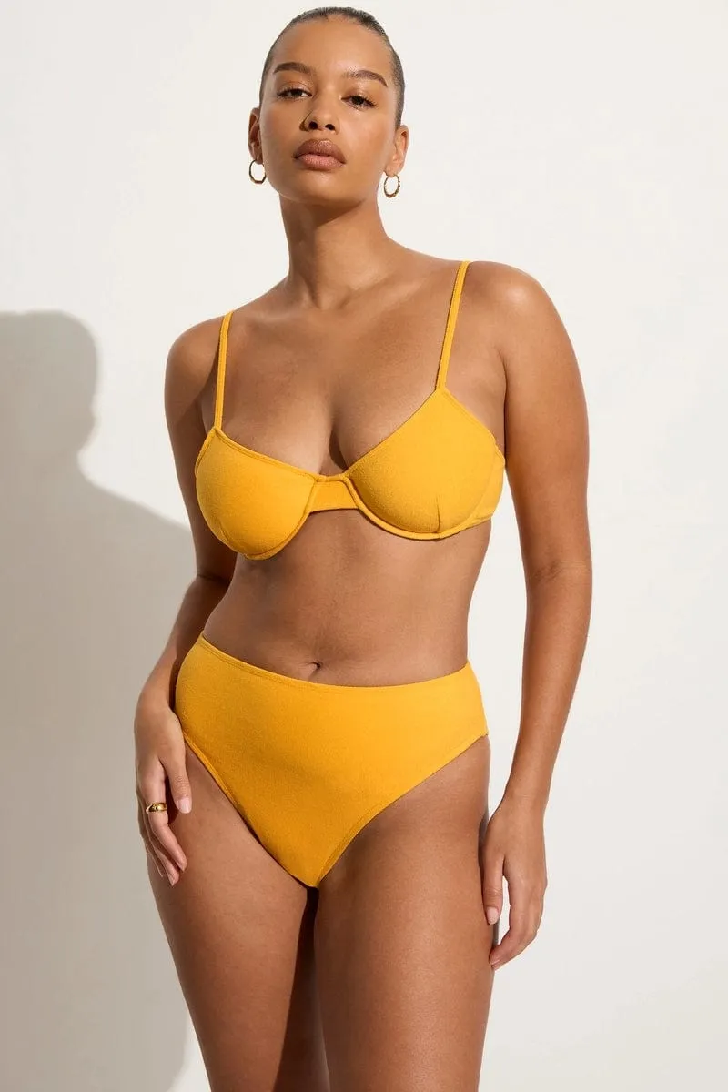Citra Bikini Bottoms Citrus Towelling - Final Sale sold by Faithfull the Brand product image thumbnail 3