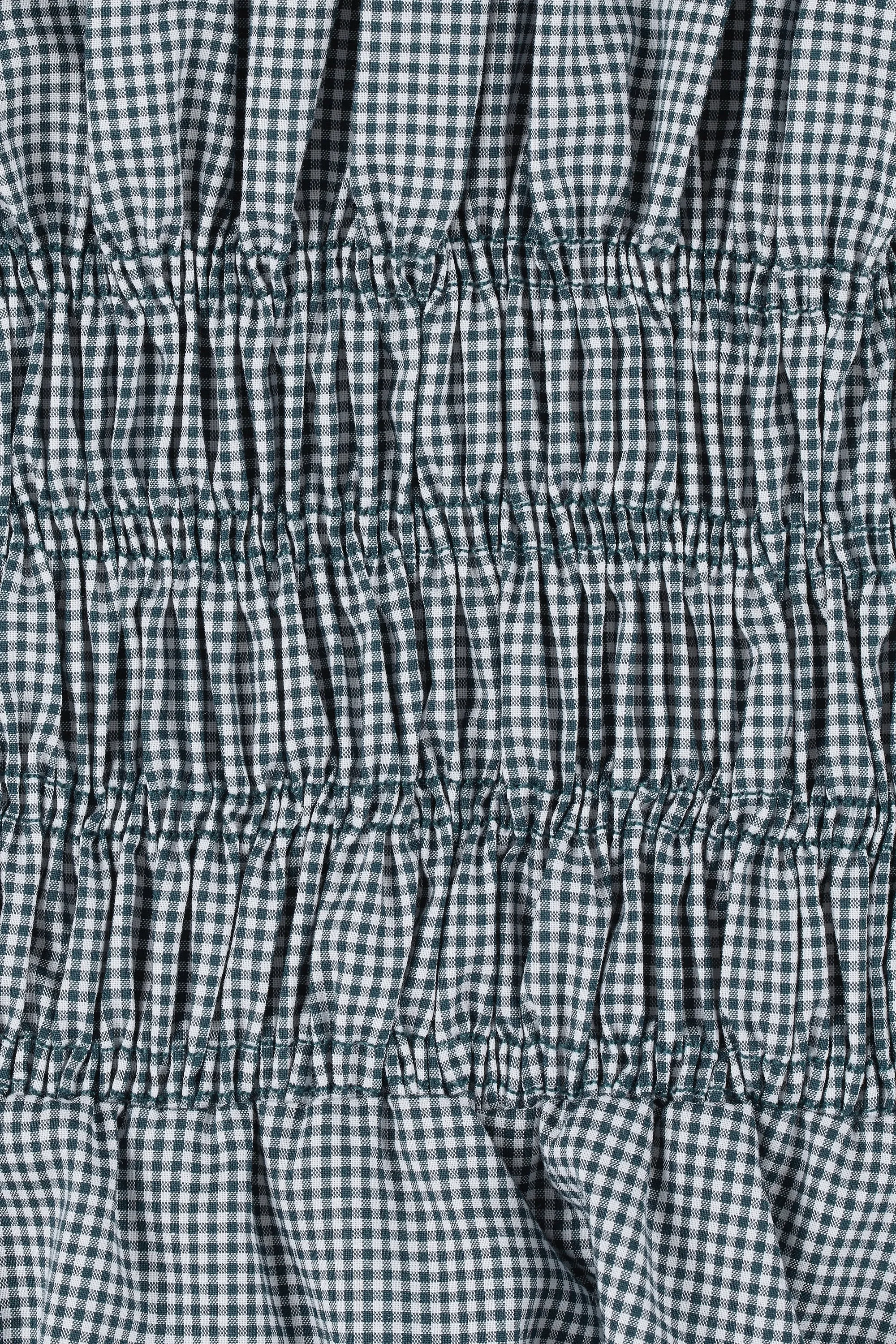 Janne Top Hanne Gingham Vintage Navy - Final Sale sold by Faithfull the Brand product image thumbnail 5