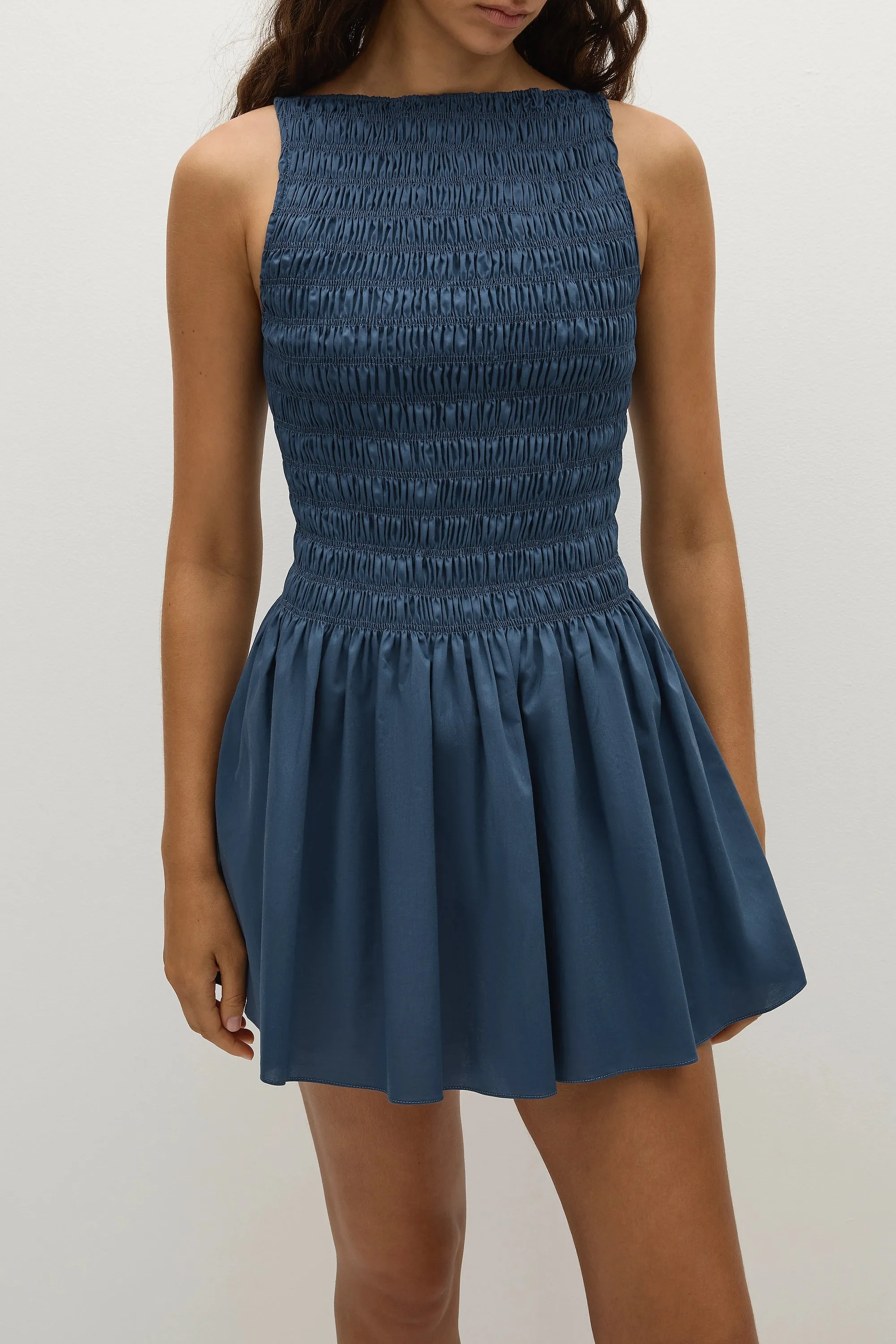 Noa Mini Dress Vintage Navy - Final Sale sold by Faithfull the Brand product image thumbnail 2