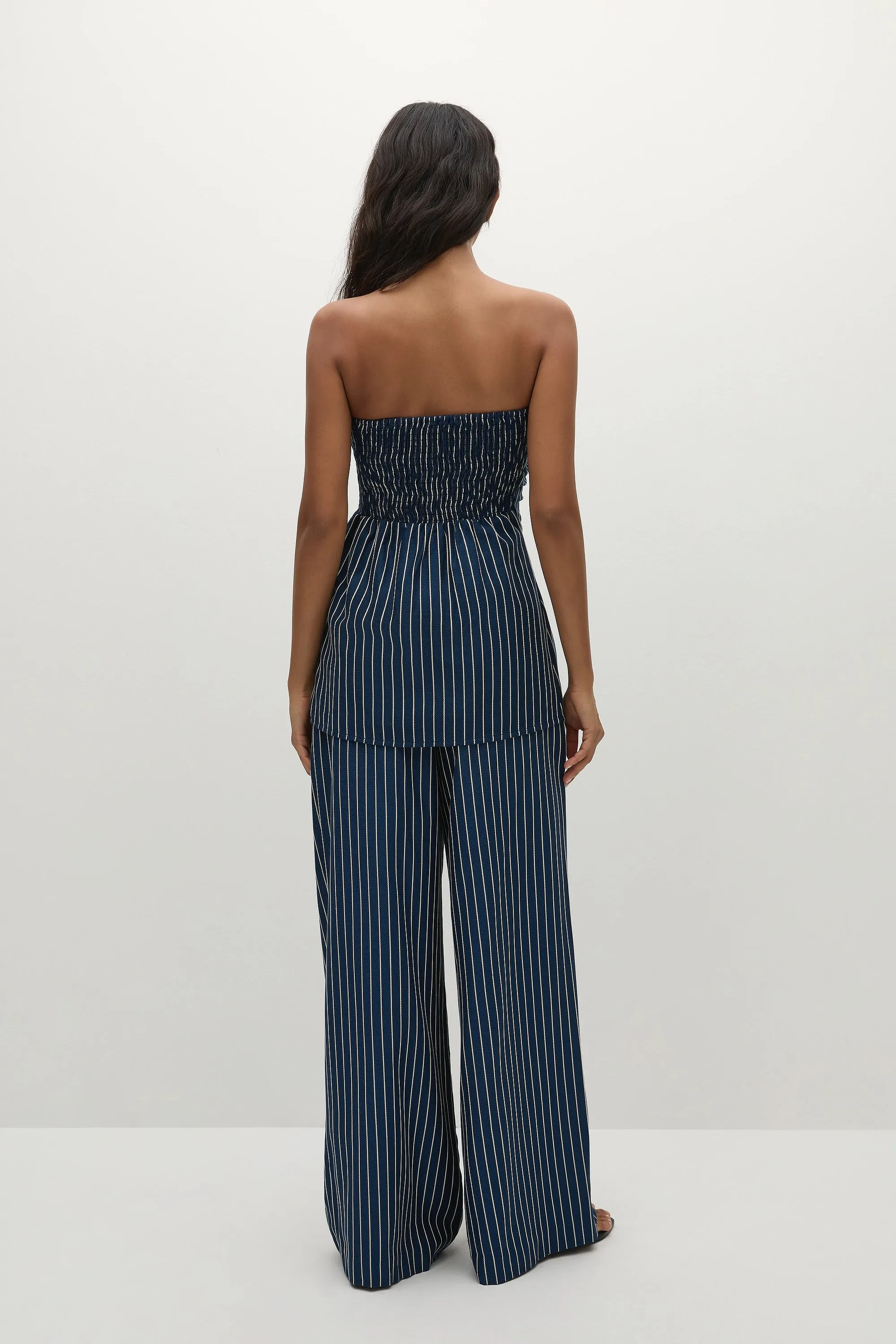 Britta Top Chevron Stripe Vintage Navy - Final Sale sold by Faithfull the Brand product image thumbnail 5