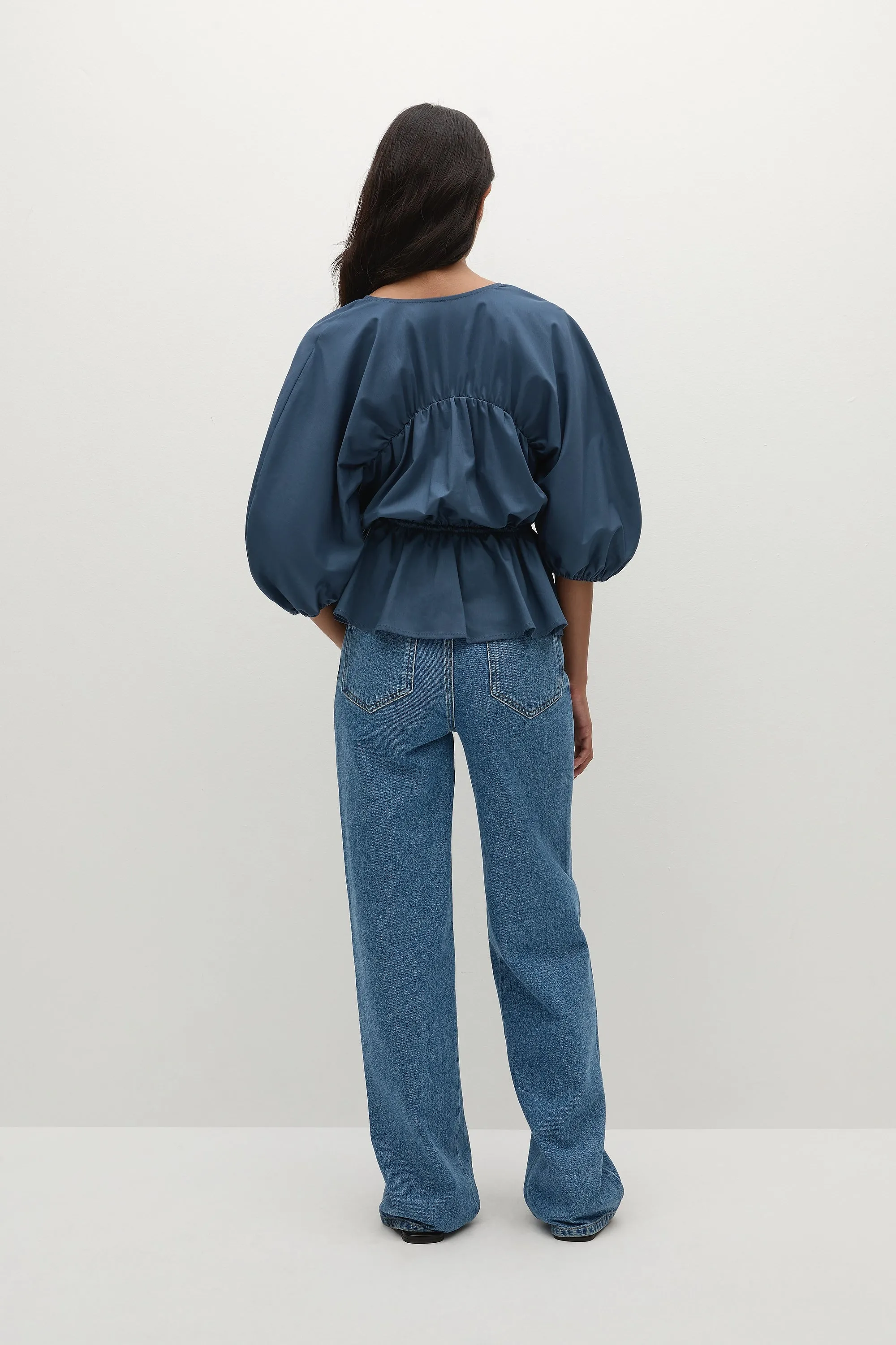 Sigrid Top Vintage Navy - Final Sale sold by Faithfull the Brand product image thumbnail 4