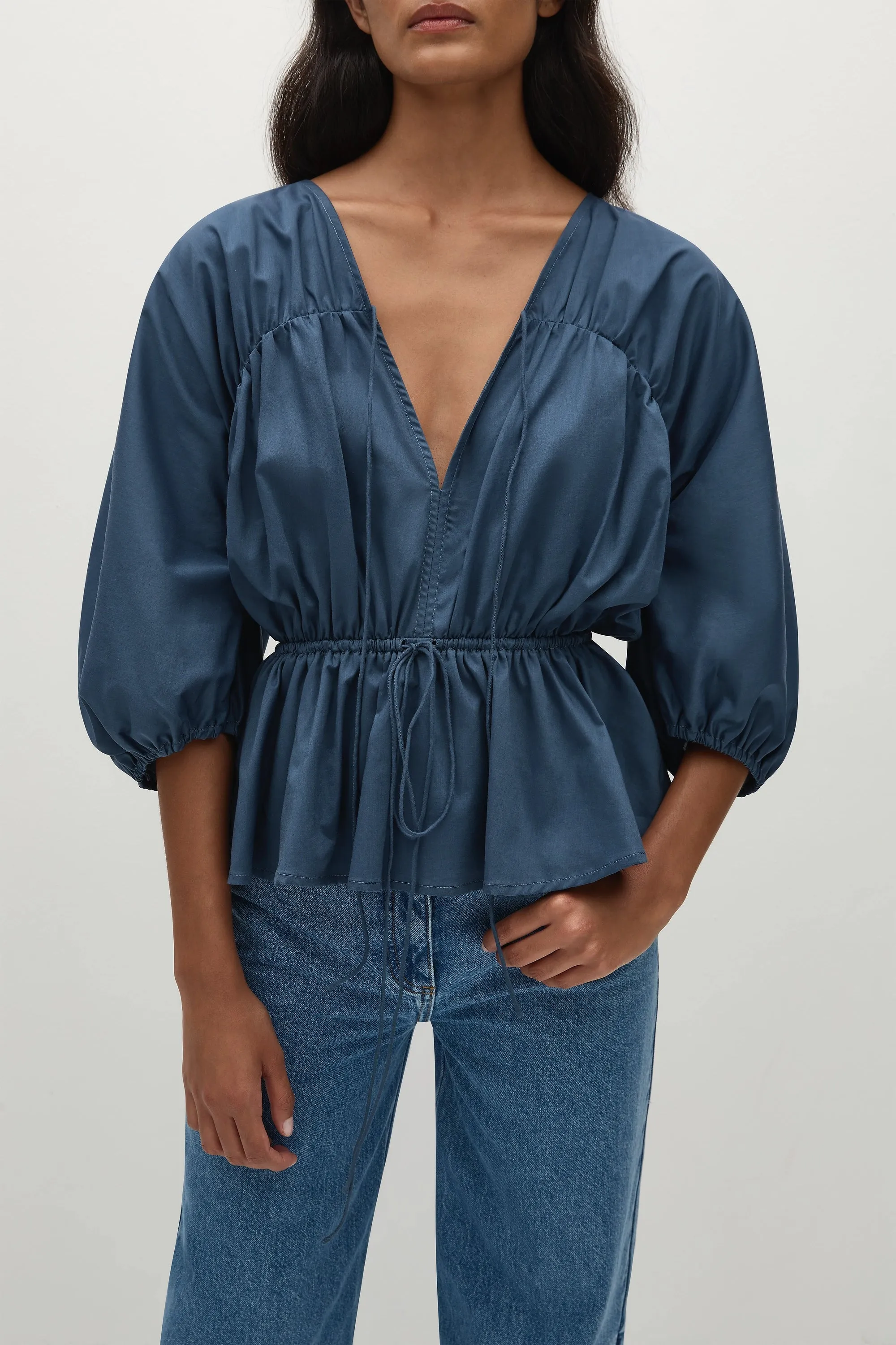 Sigrid Top Vintage Navy - Final Sale sold by Faithfull the Brand product image thumbnail 3