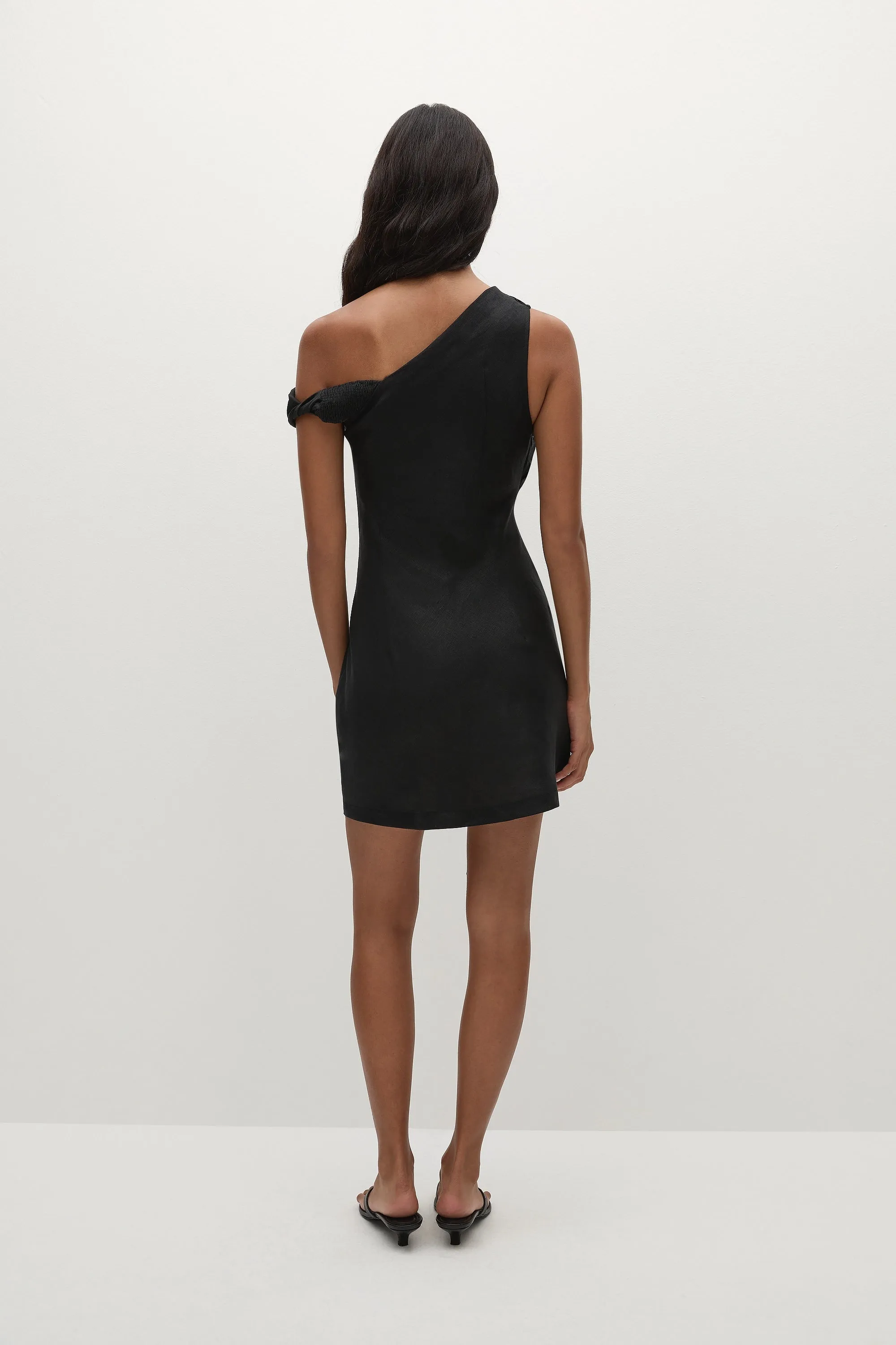 Suis Mini Dress Black - Final Sale sold by Faithfull the Brand product image thumbnail 4