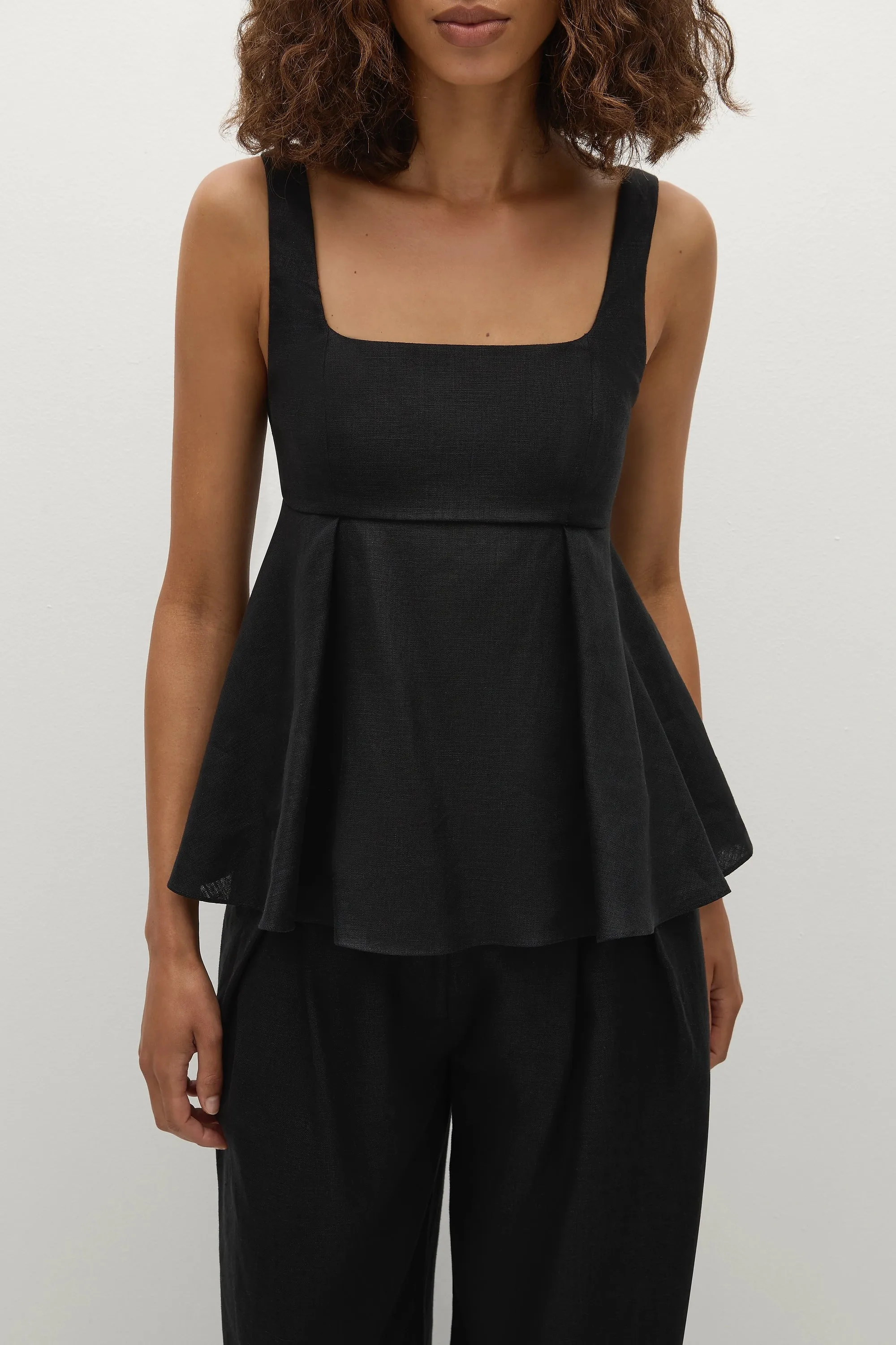 Ellie Top Black - Final Sale sold by Faithfull the Brand product image thumbnail 2