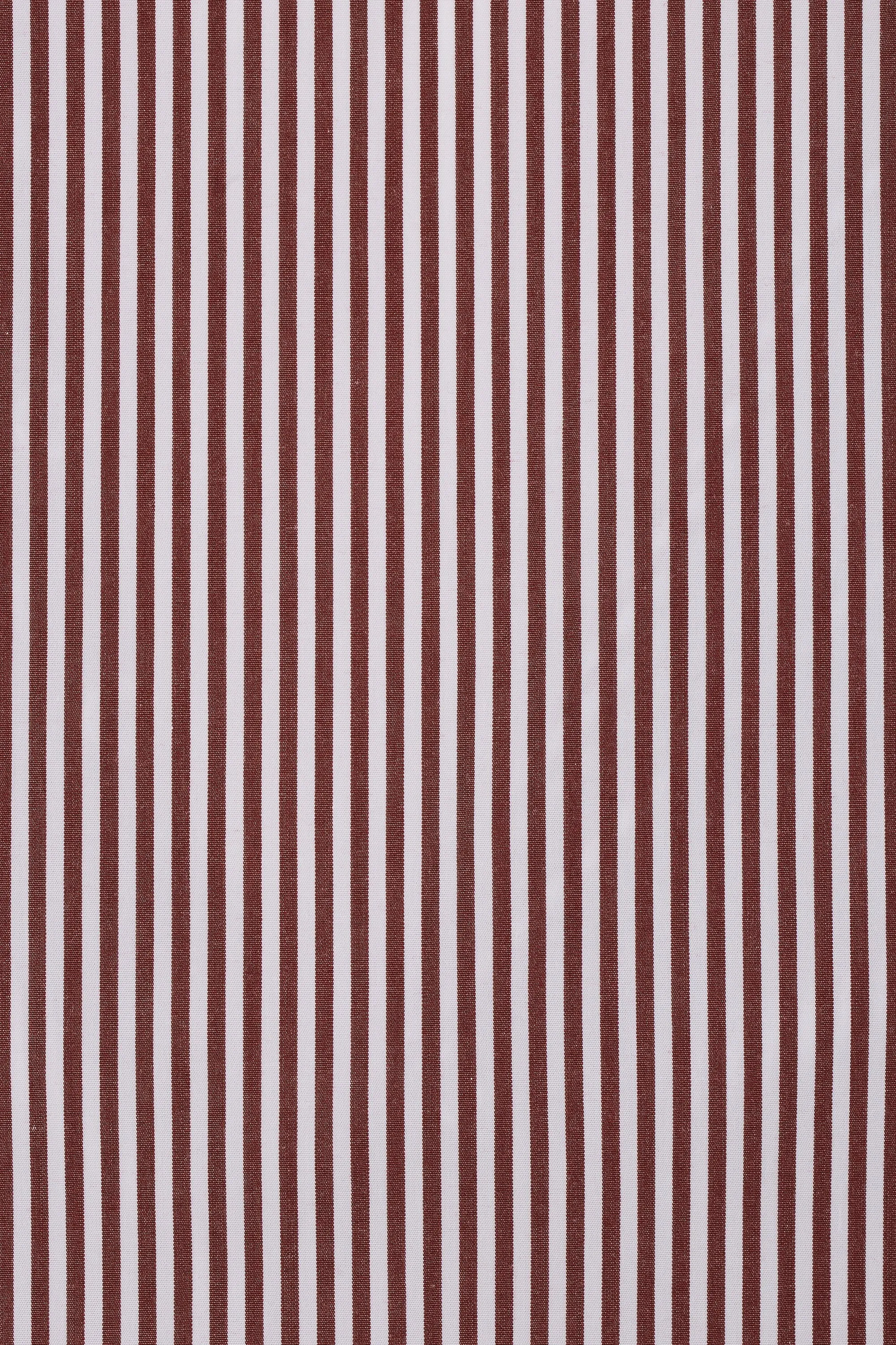 Janne Midi Dress Maia Stripe Burgundy - Final Sale sold by Faithfull the Brand product image thumbnail 5