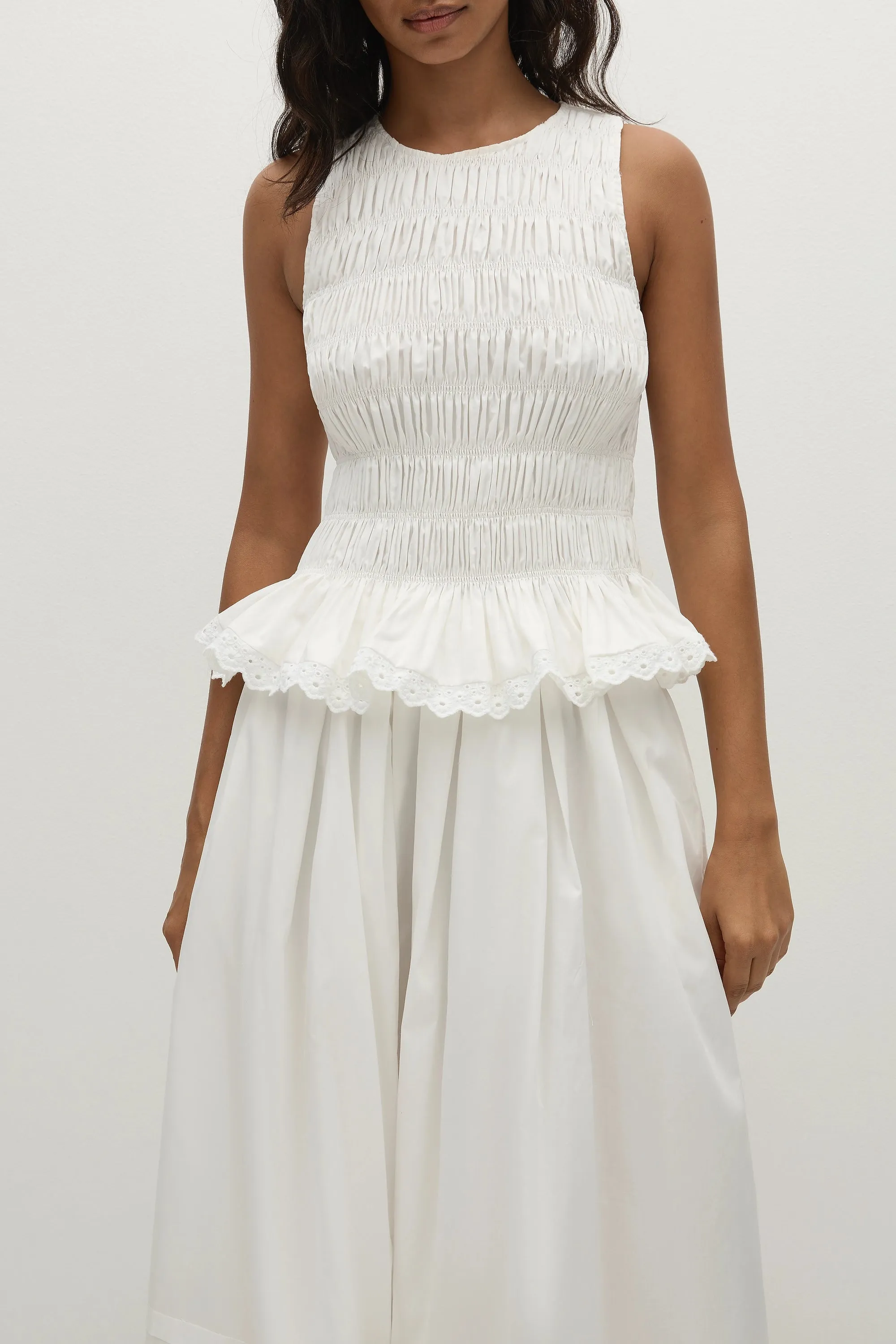 Thea Top White - Final Sale sold by Faithfull the Brand product image thumbnail 3