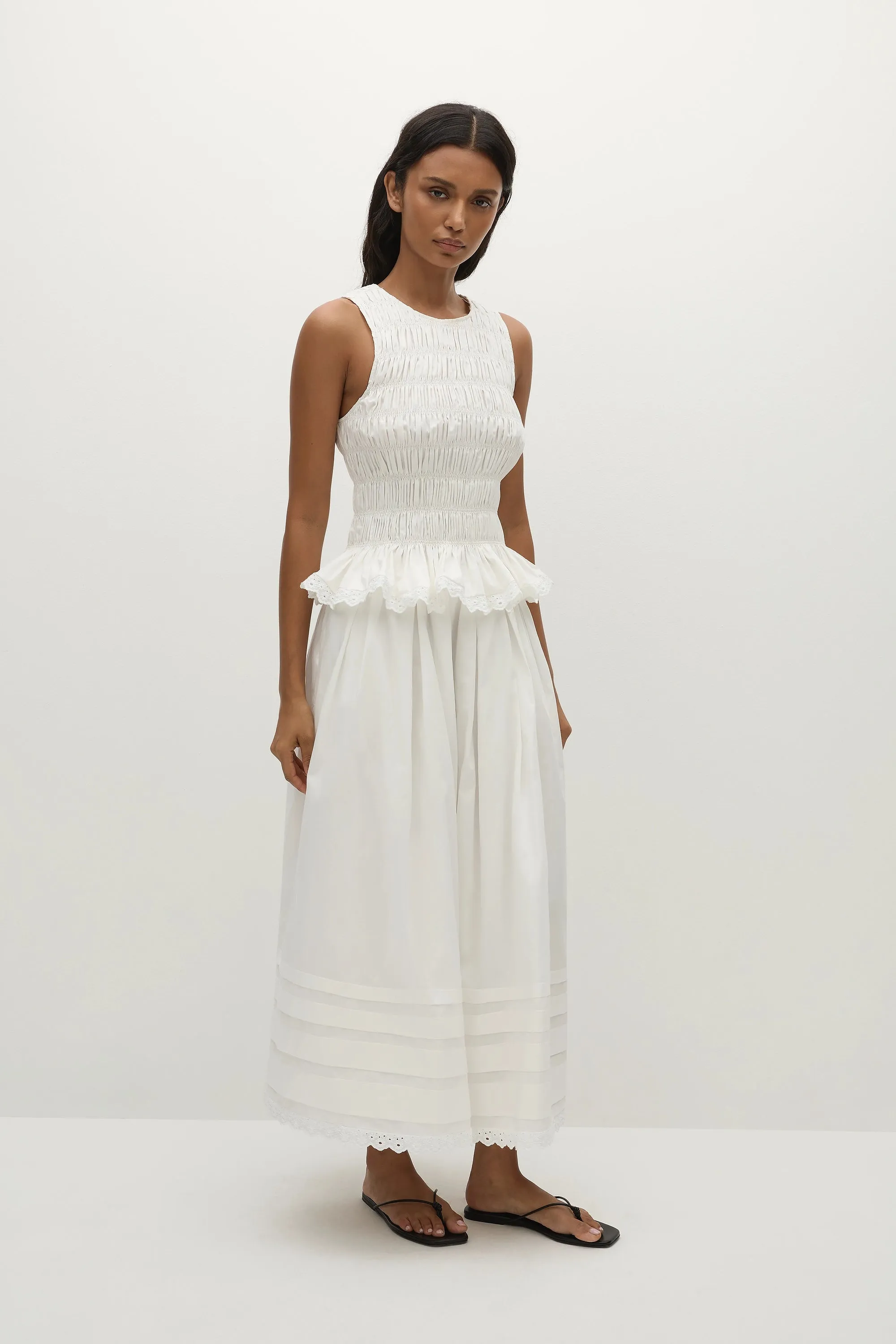 Thea Top White - Final Sale sold by Faithfull the Brand product image thumbnail 4