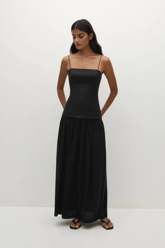 Lenise Maxi Dress Black - Final Sale sold by Faithfull the Brand