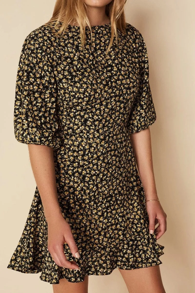 Estelle Mini Dress Salma Floral Print - Final Sale sold by Faithfull the Brand product image thumbnail 4