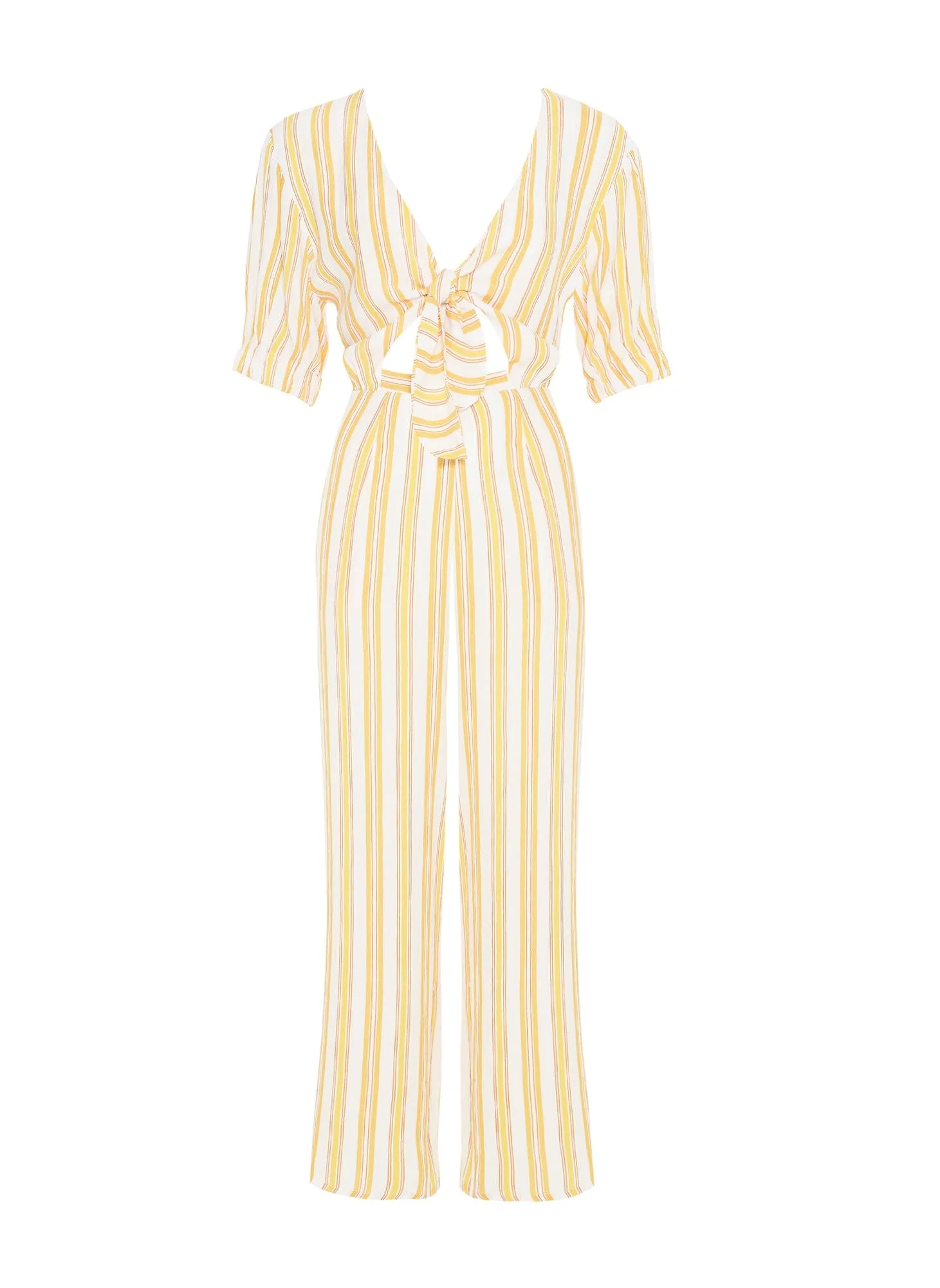 Azure Stripe Print Sun Matese Jumpsuit - Final Sale sold by Faithfull the Brand product image thumbnail 5