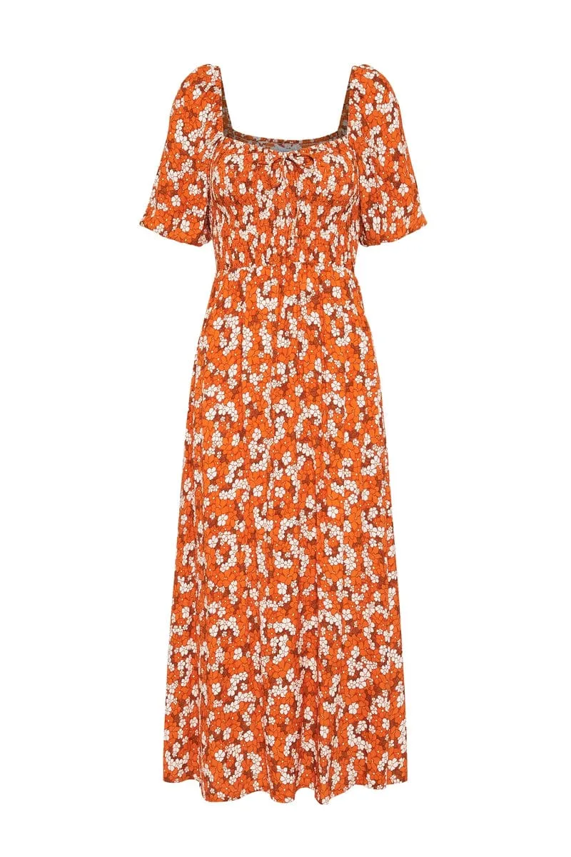 Velika Midi Dress Valencia Floral Print - Final Sale sold by Faithfull the Brand product image thumbnail 5