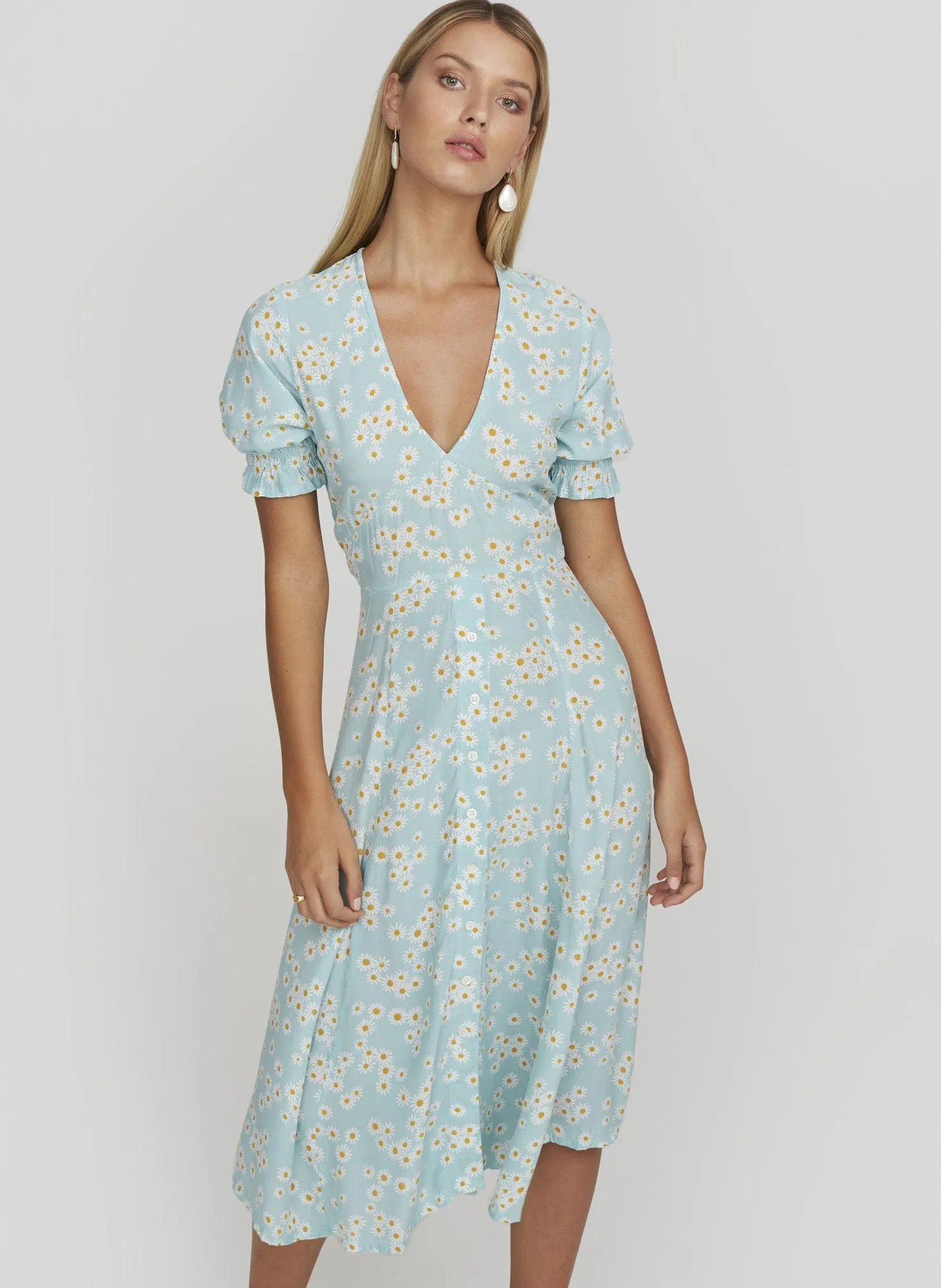 Zhoe Floral Print Ari Midi Dress - Final Sale sold by Faithfull the Brand
