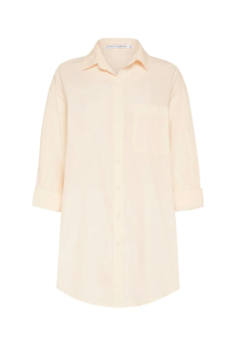 Vega Shirt Dress Plain Shell - Final Sale sold by Faithfull the Brand product image thumbnail 5
