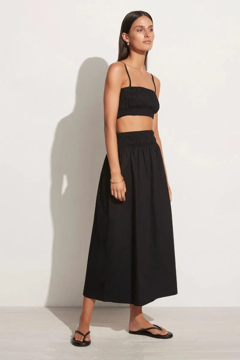 Liya Top Plain Black - Final Sale sold by Faithfull the Brand product image thumbnail 3