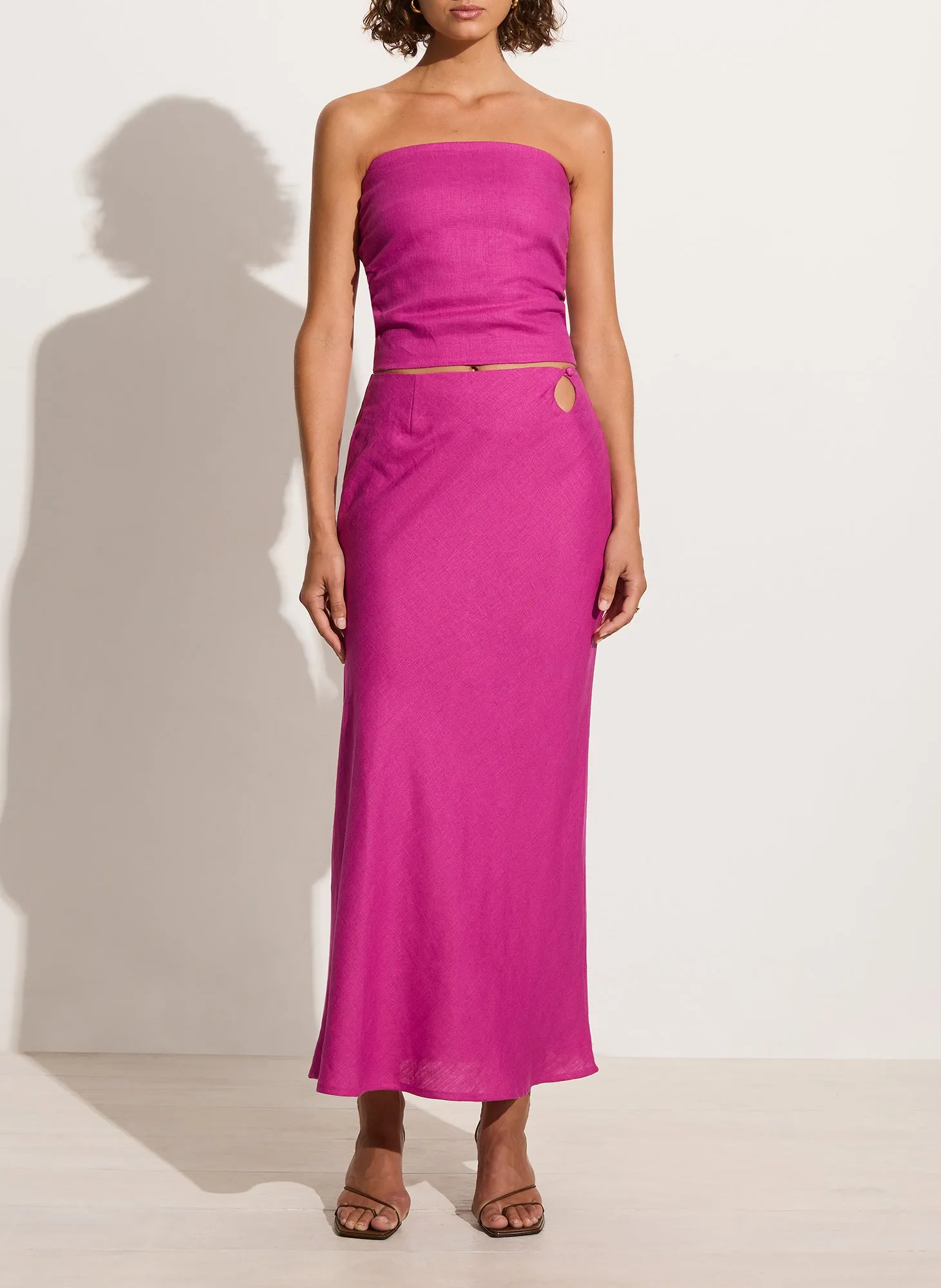 Praiyah Bodice Magenta - Final Sale sold by Faithfull the Brand