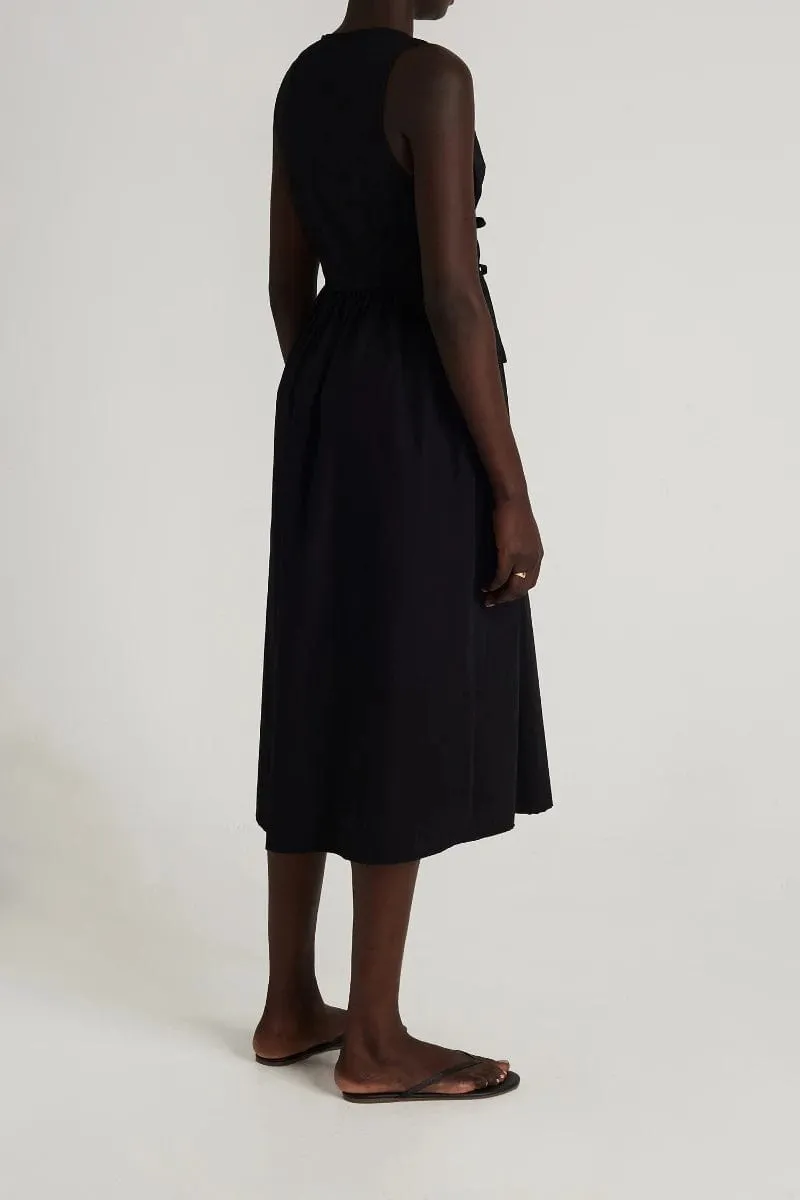 Andressa Midi Dress Plain Black - Final Sale sold by Faithfull the Brand product image thumbnail 4
