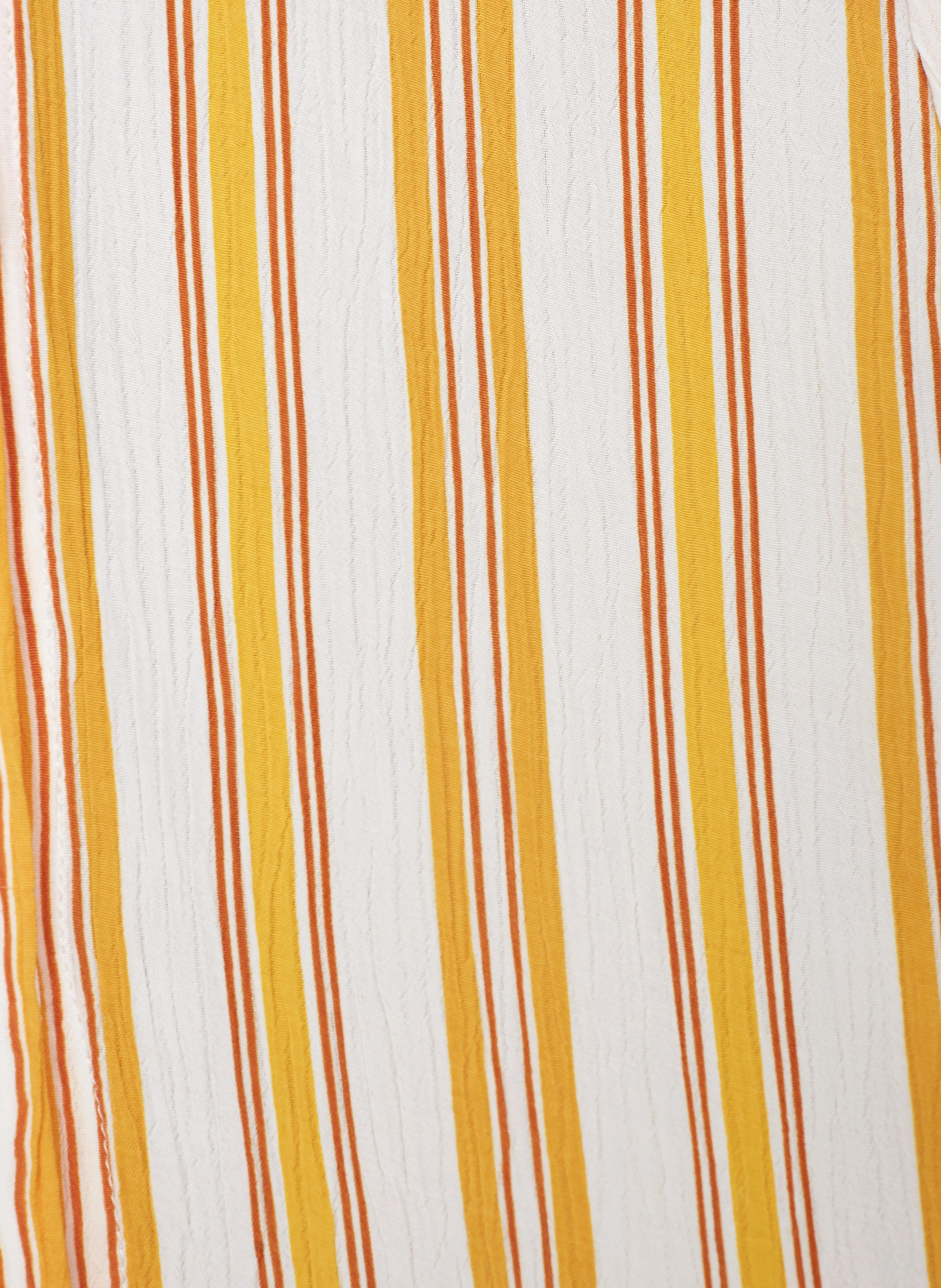 Azure Stripe Print Sun Claudia Midi Dress - Final Sale sold by Faithfull the Brand product image thumbnail 5