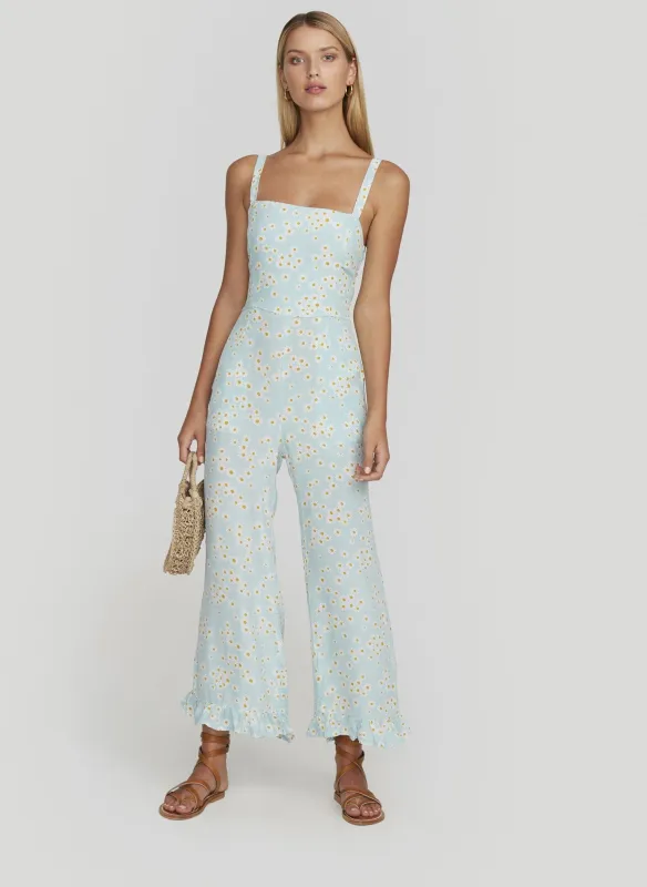 Zhoe Floral Print Frankie Jumpsuit - Final Sale sold by Faithfull the Brand