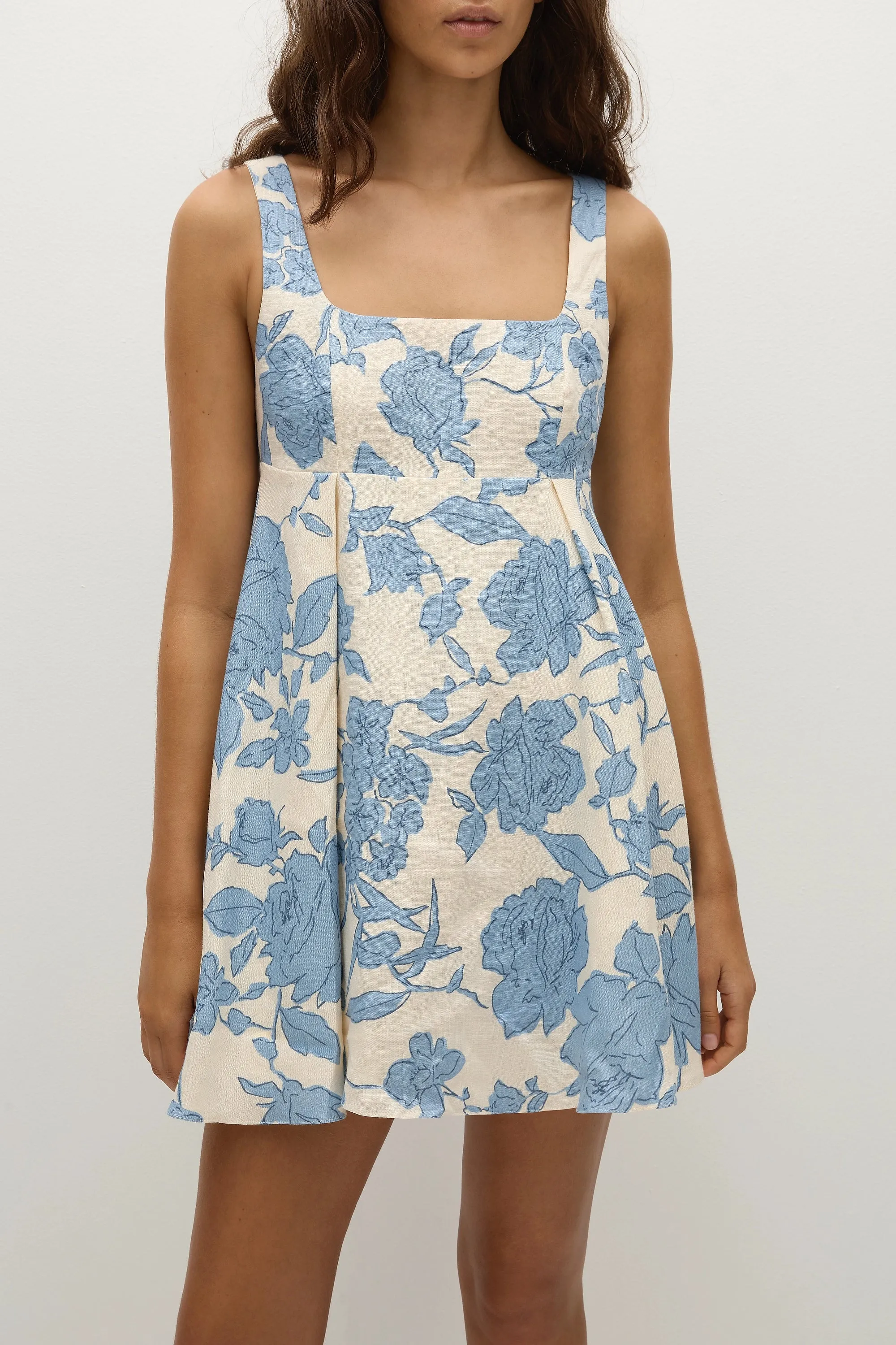 Ellie Mini Dress Oline Floral - Final Sale sold by Faithfull the Brand product image thumbnail 2