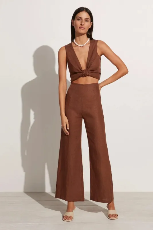 Ottavio Pants Cinnamon - Final Sale sold by Faithfull the Brand