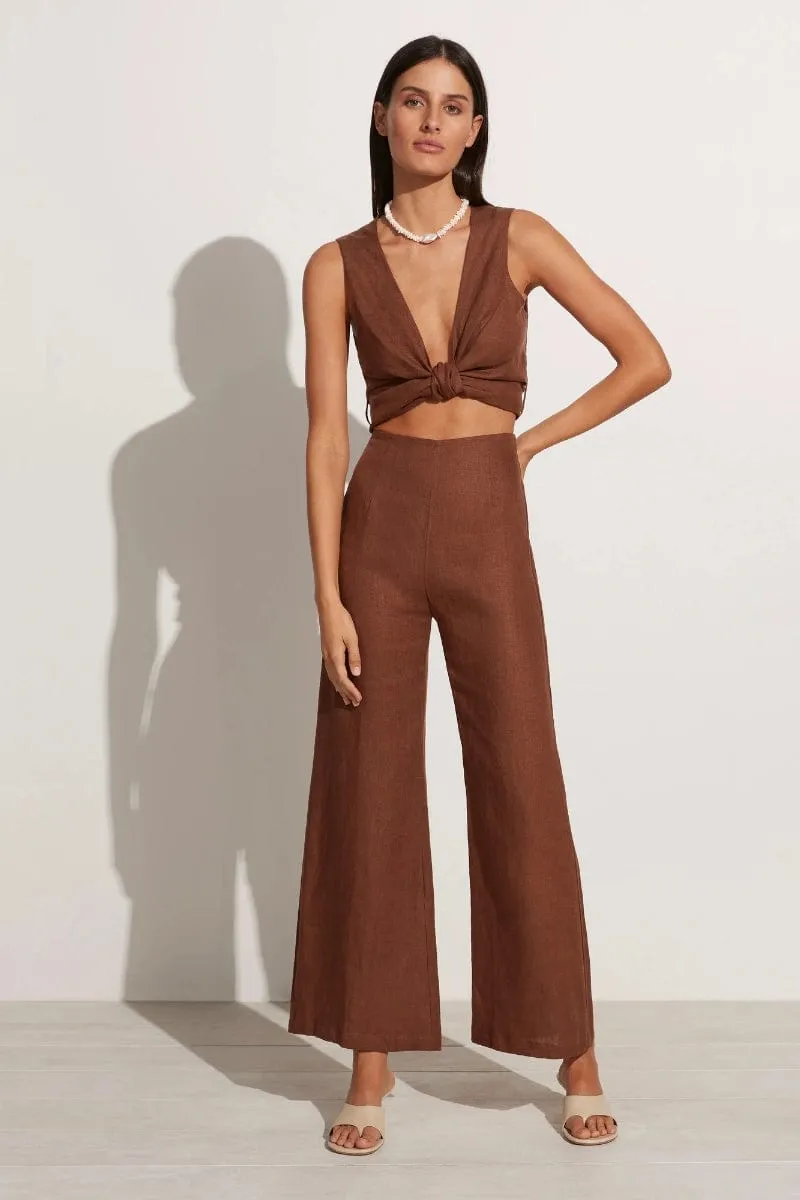 Ottavio Pants Cinnamon - Final Sale sold by Faithfull the Brand
