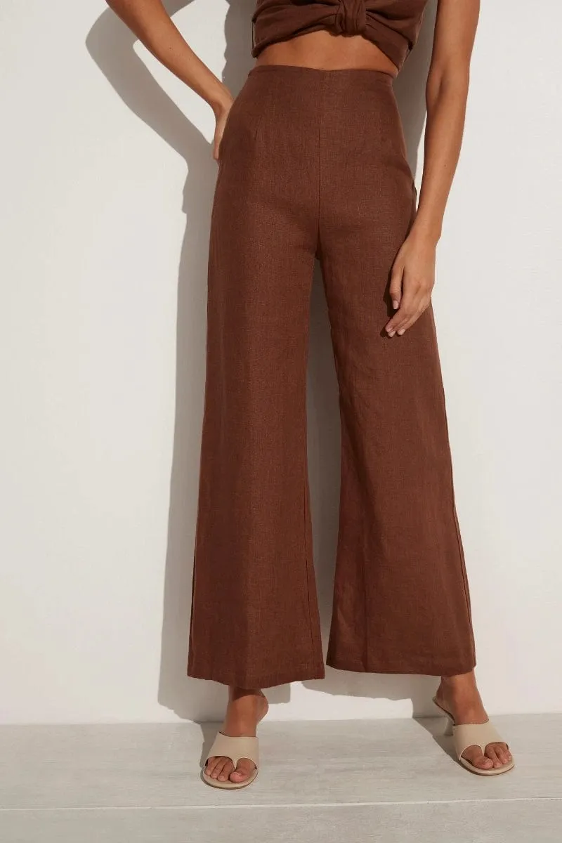 Ottavio Pants Cinnamon - Final Sale sold by Faithfull the Brand product image thumbnail 2