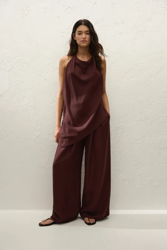 Astrid Pant Port sold by Faithfull the Brand