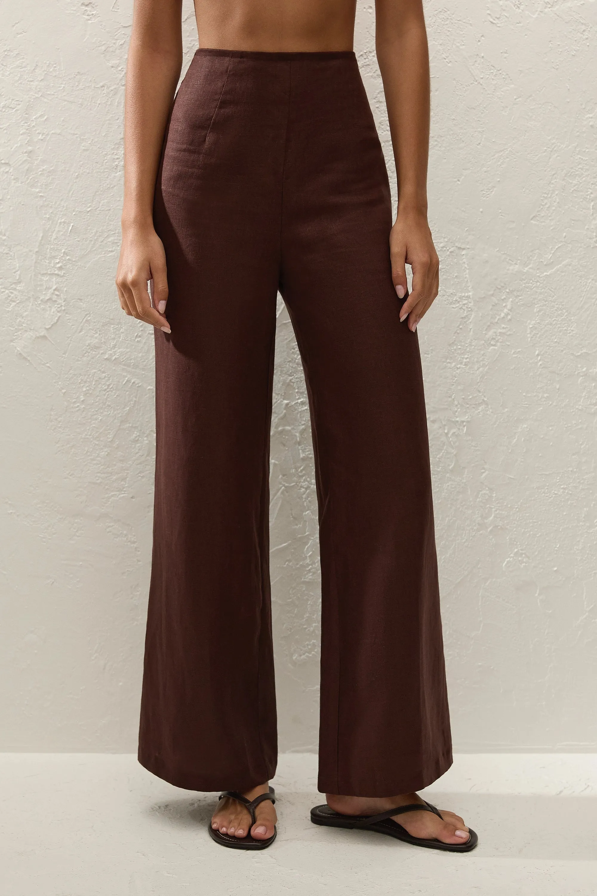 Syna Pant Carob sold by Faithfull the Brand product image thumbnail 2