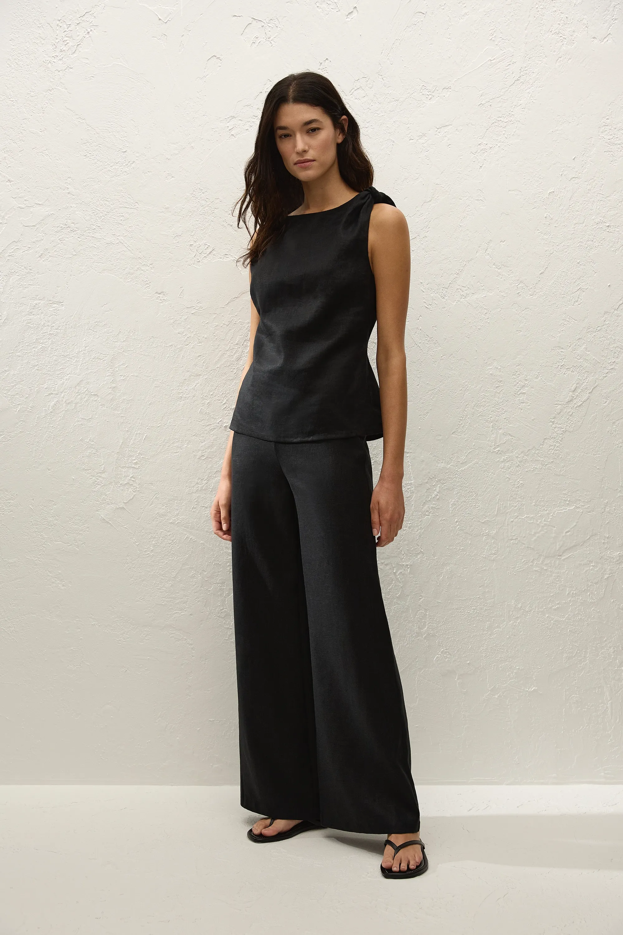 Syna Pant Black sold by Faithfull the Brand product image thumbnail 3