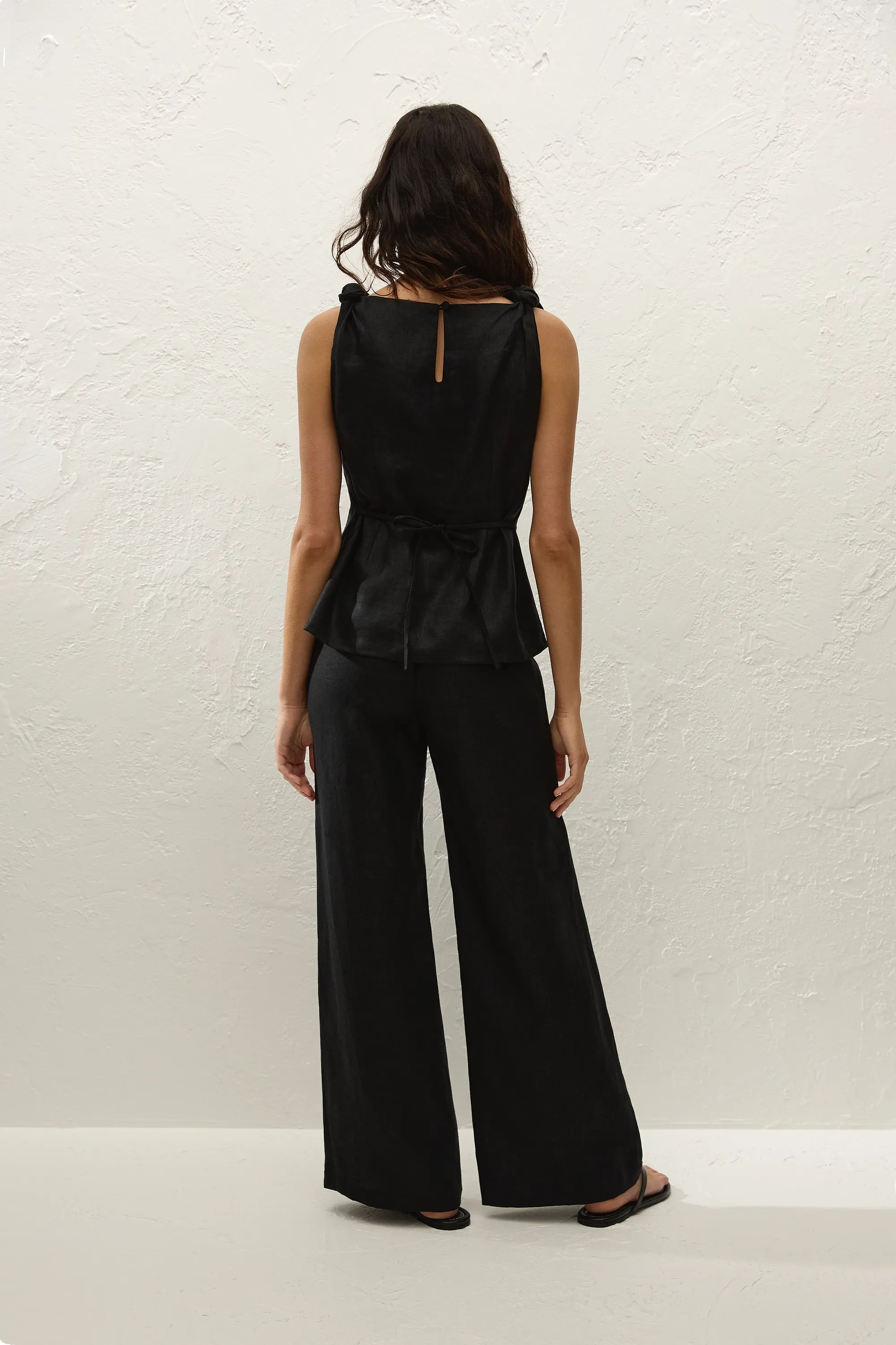 Syna Pant Black sold by Faithfull the Brand product image thumbnail 4