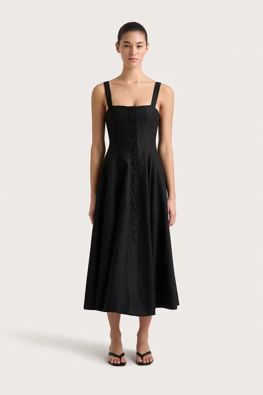 Corbiere Dress Black - Final Sale sold by Faithfull the Brand