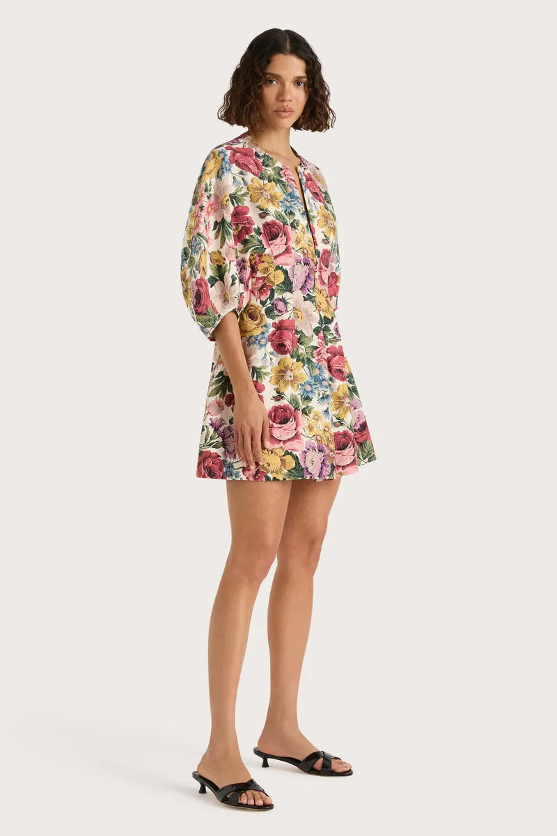 Soleil Mini Dress Colette Floral Multi - Final Sale sold by Faithfull the Brand product image thumbnail 3
