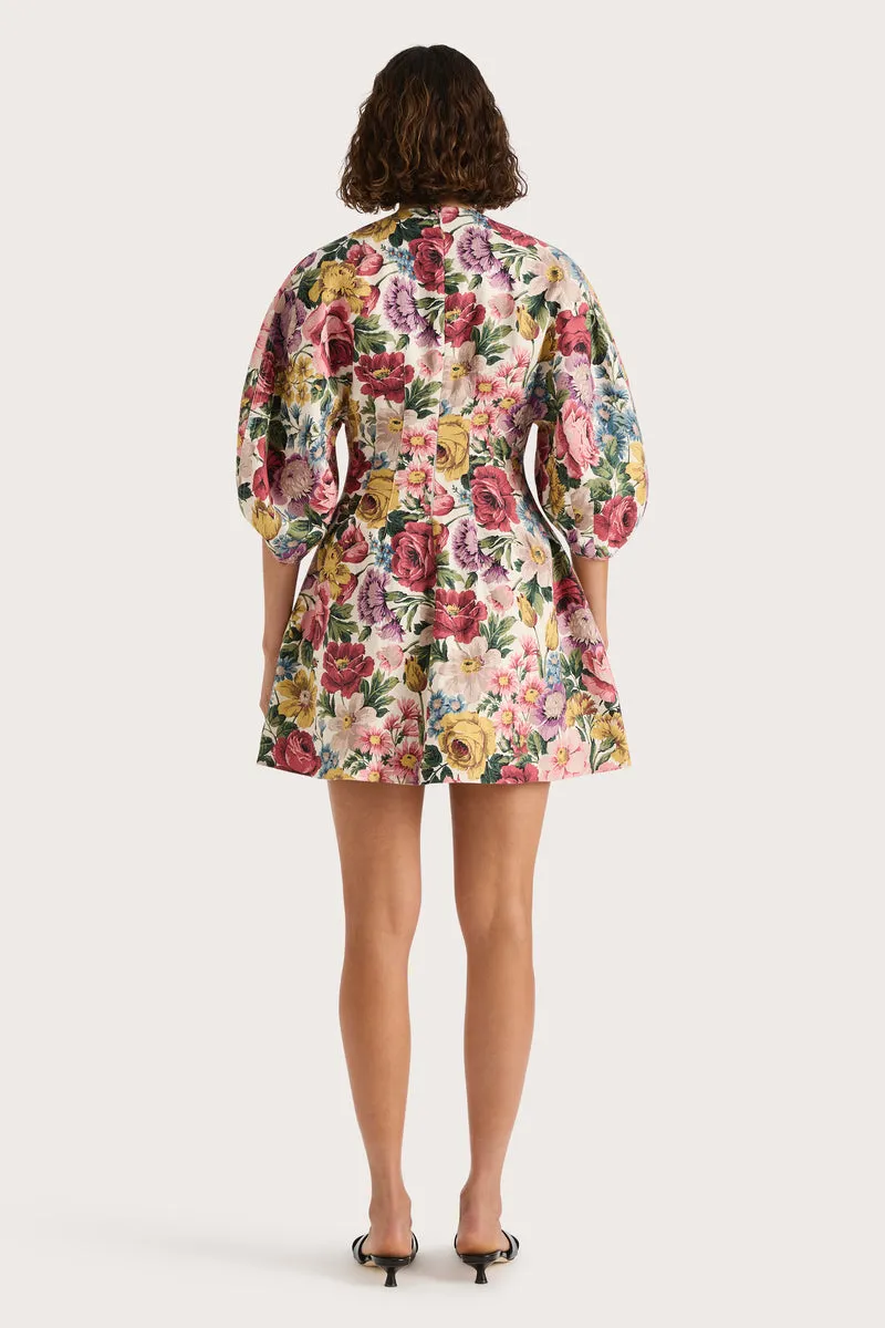 Soleil Mini Dress Colette Floral Multi - Final Sale sold by Faithfull the Brand product image thumbnail 4