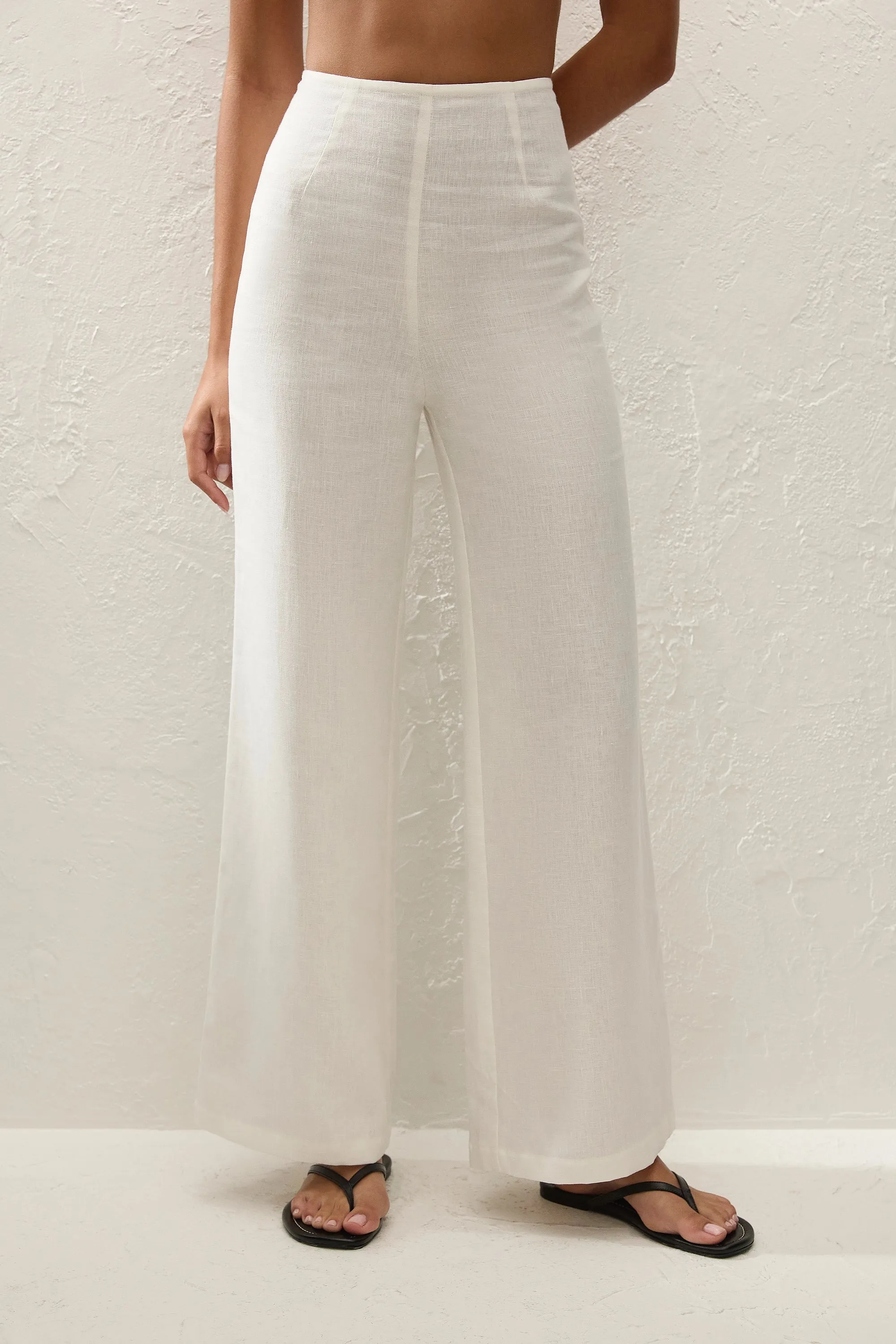 Syna Pant White sold by Faithfull the Brand product image thumbnail 2