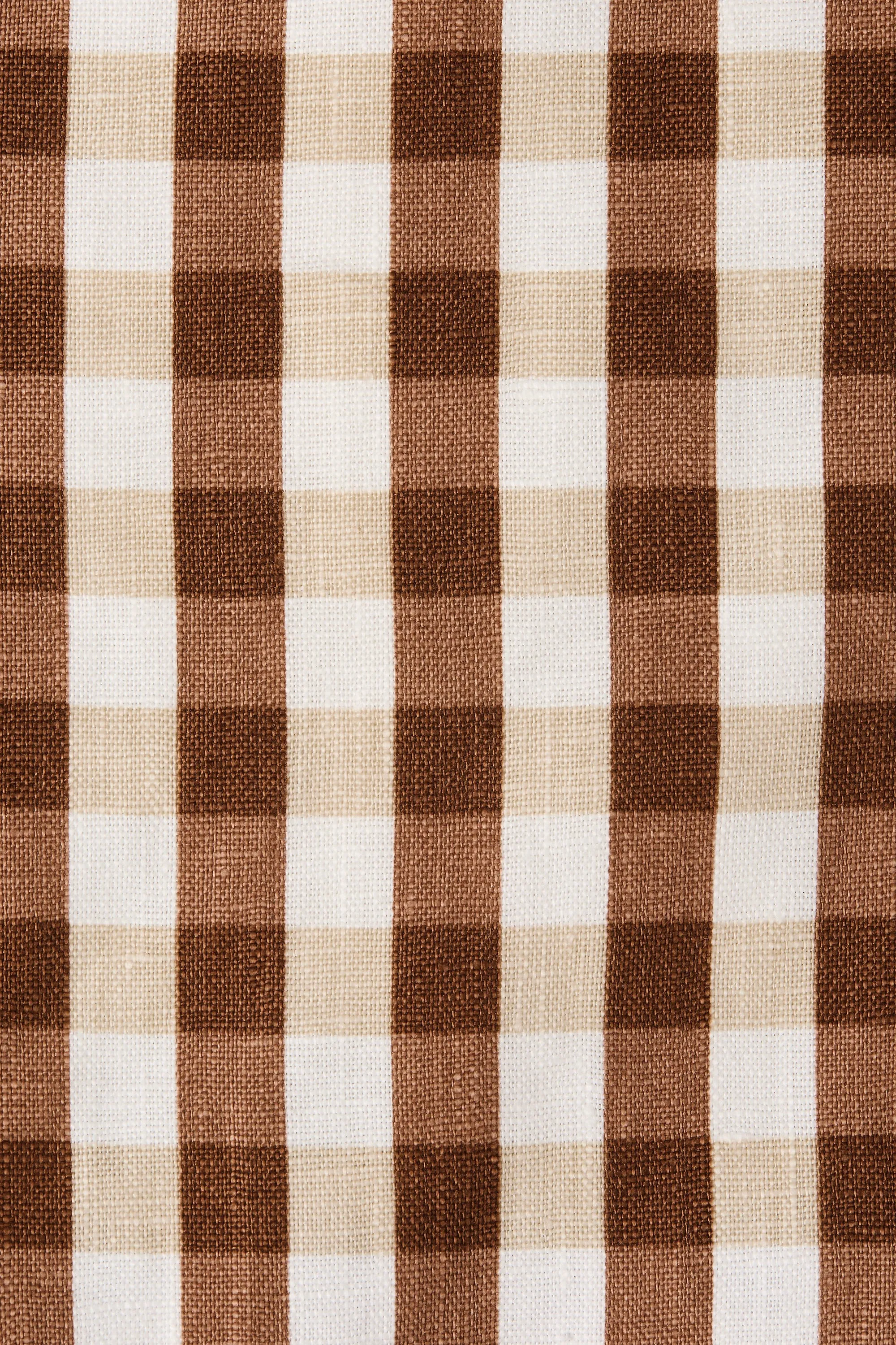 Sofia Mini Dress Gingham Cedar sold by Faithfull the Brand product image thumbnail 5