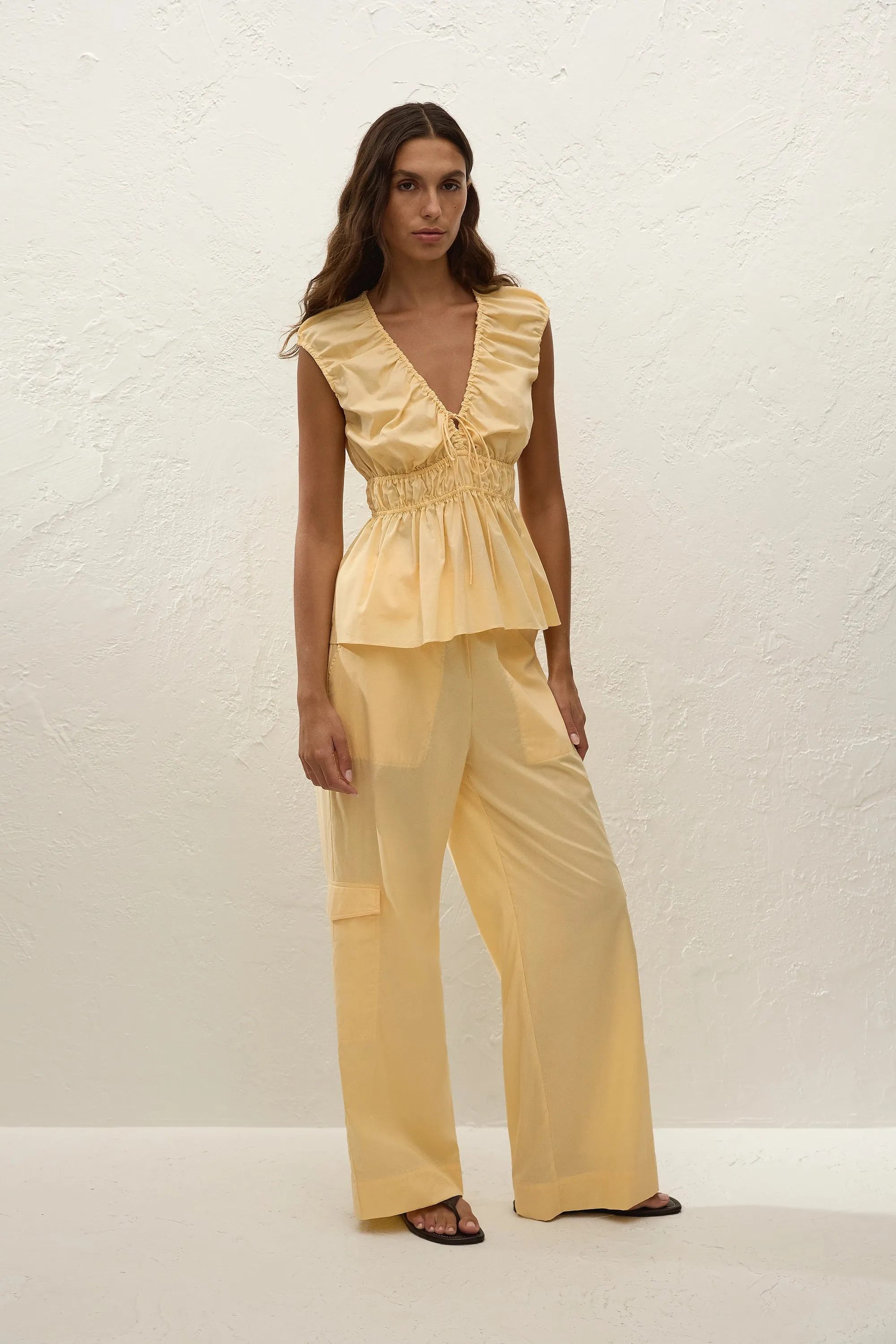 Mico Pant Banana sold by Faithfull the Brand product image thumbnail 3