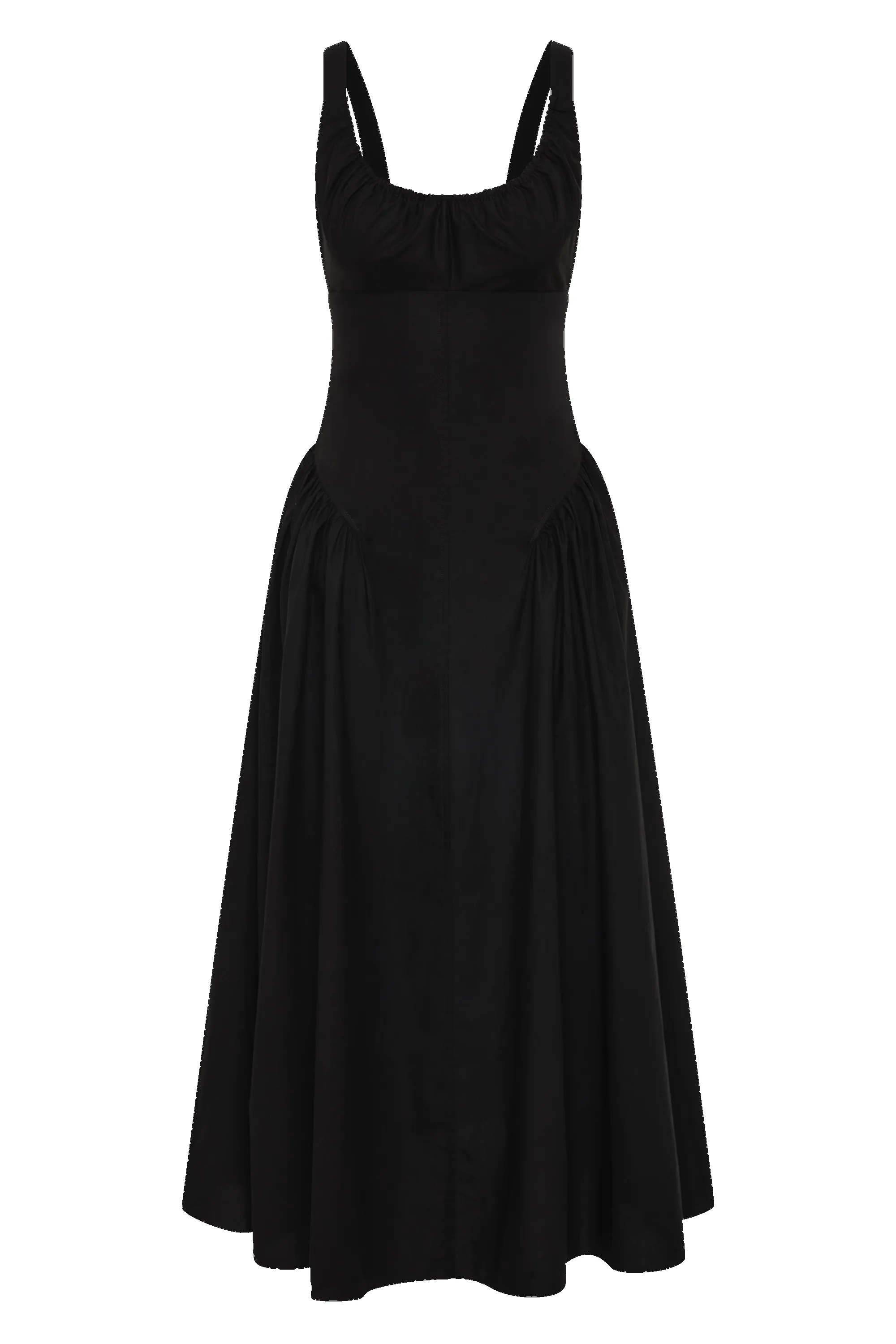 Olas Midi Dress Black sold by Faithfull the Brand product image thumbnail 5