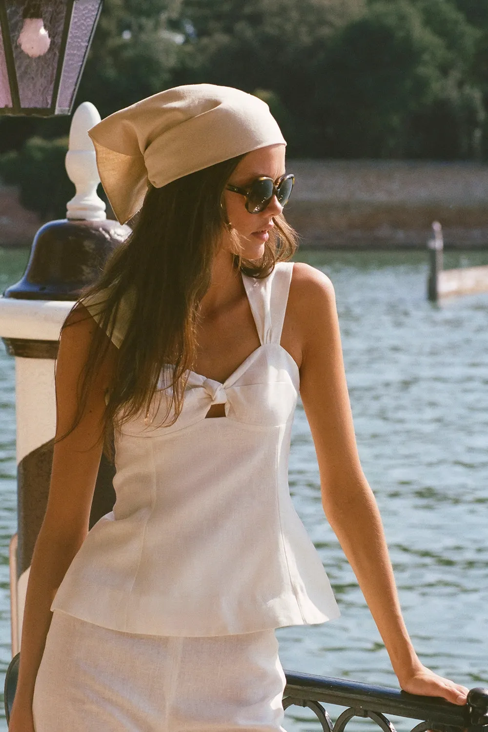 Pallida Top White sold by Faithfull the Brand product image thumbnail 2